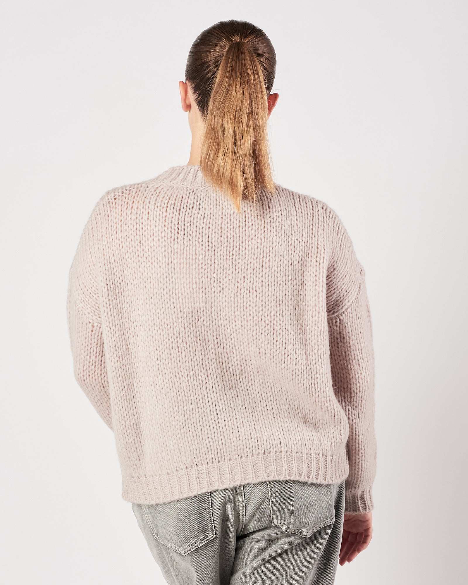 Cardigan Roberto Collina scollo mastice