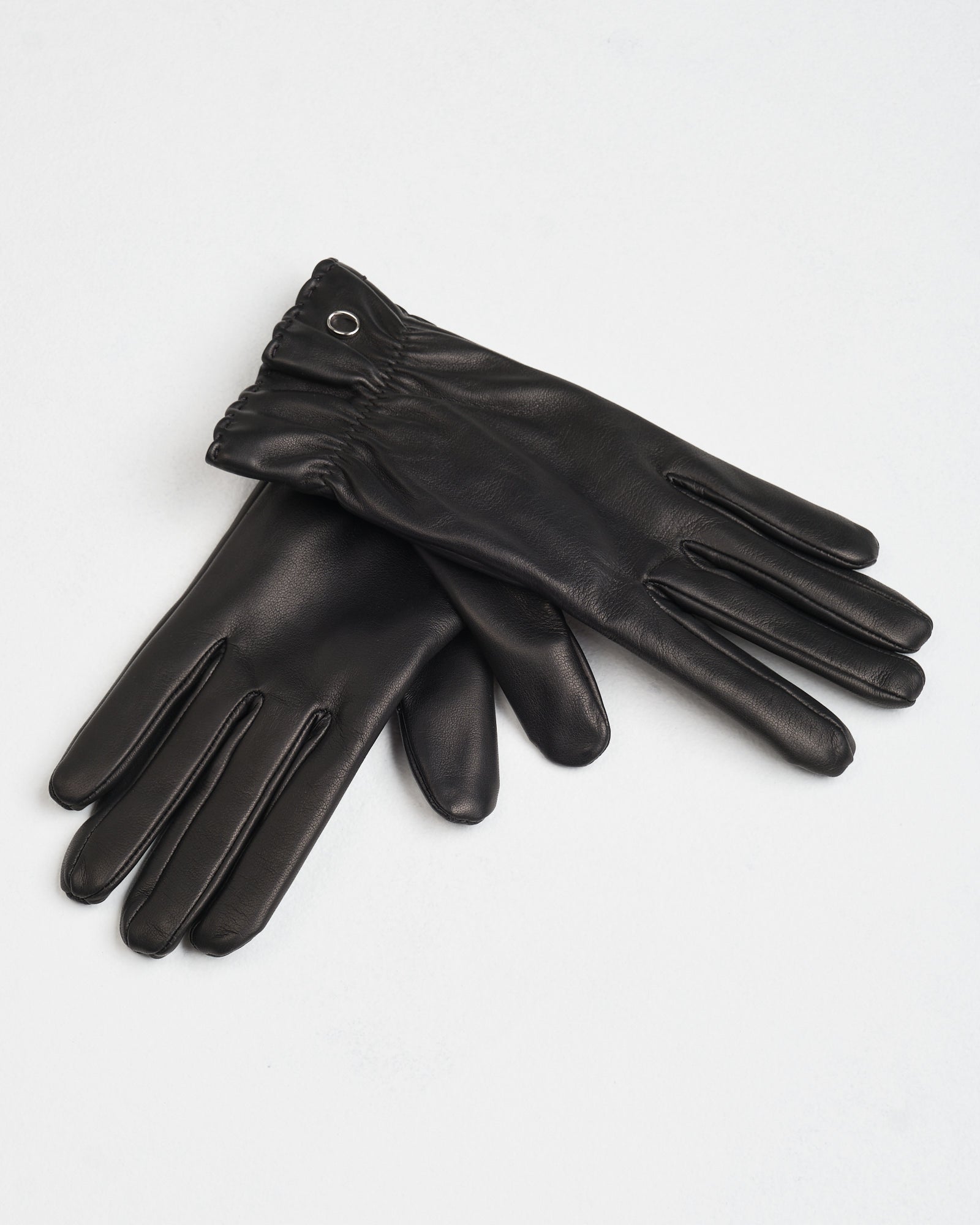 Guanti Orciani in nappa neri