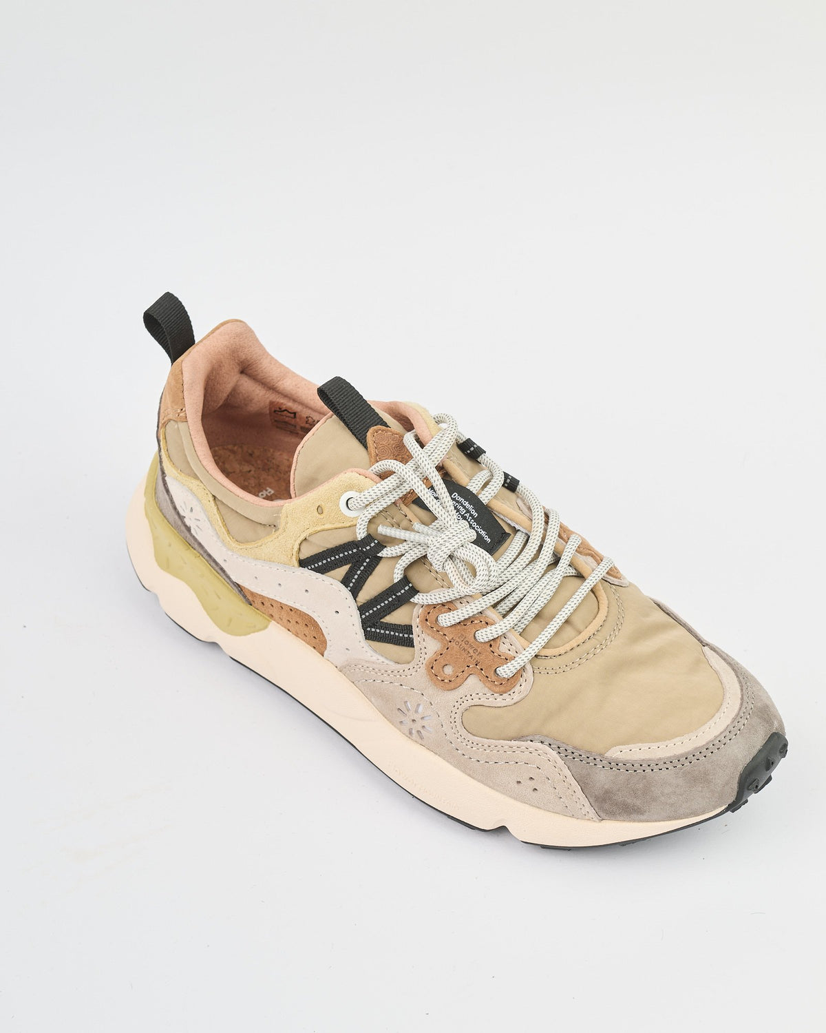 Sneaker Flower Mountain Mud Taupe Milk