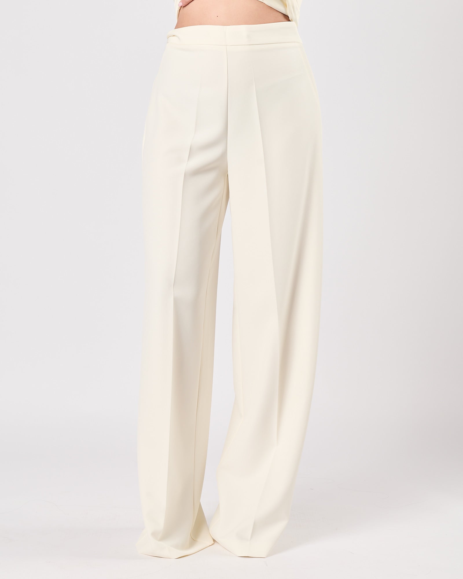 Pantalone Silence morbido milk