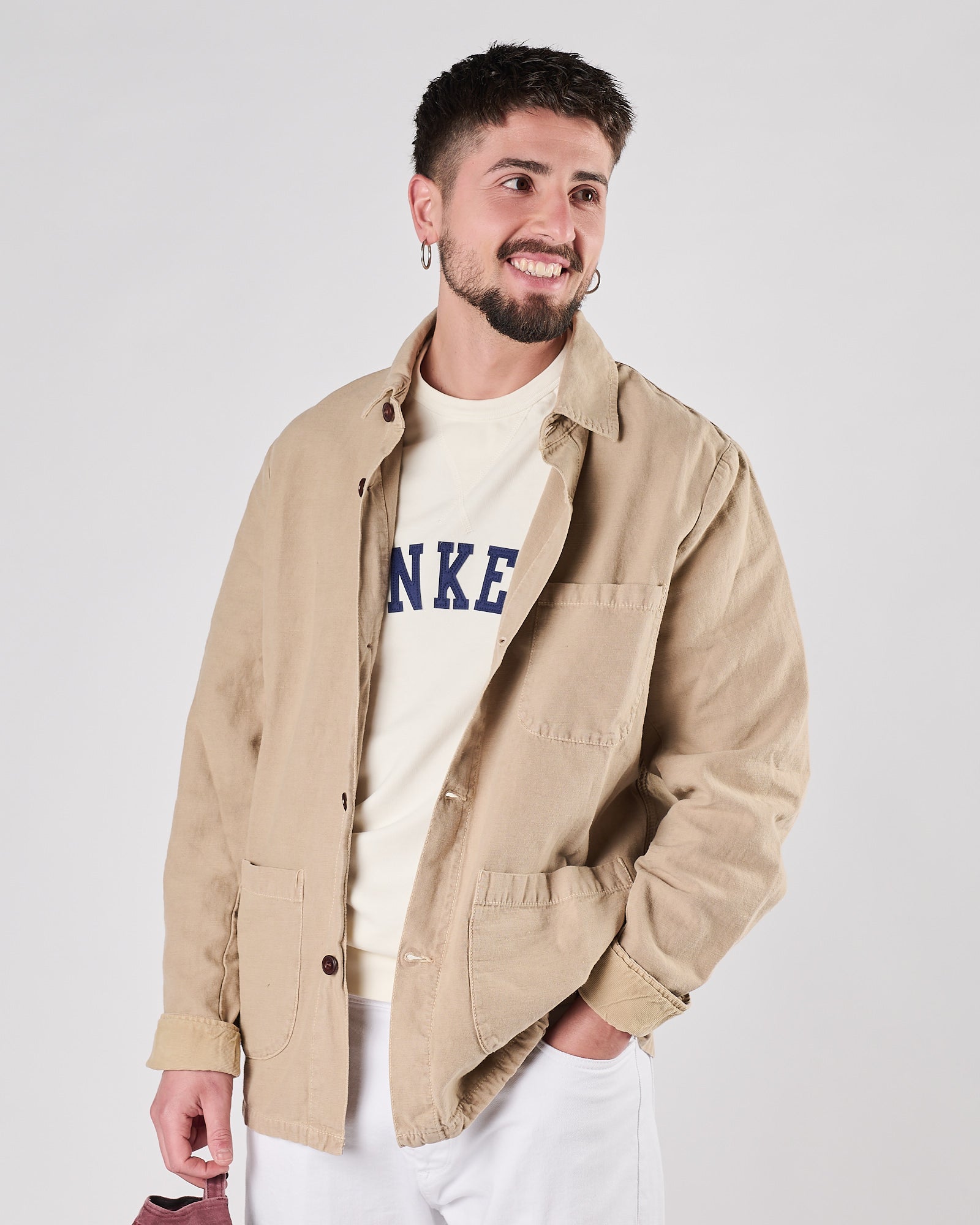 Giacca Camicia Bl'ker sabbia