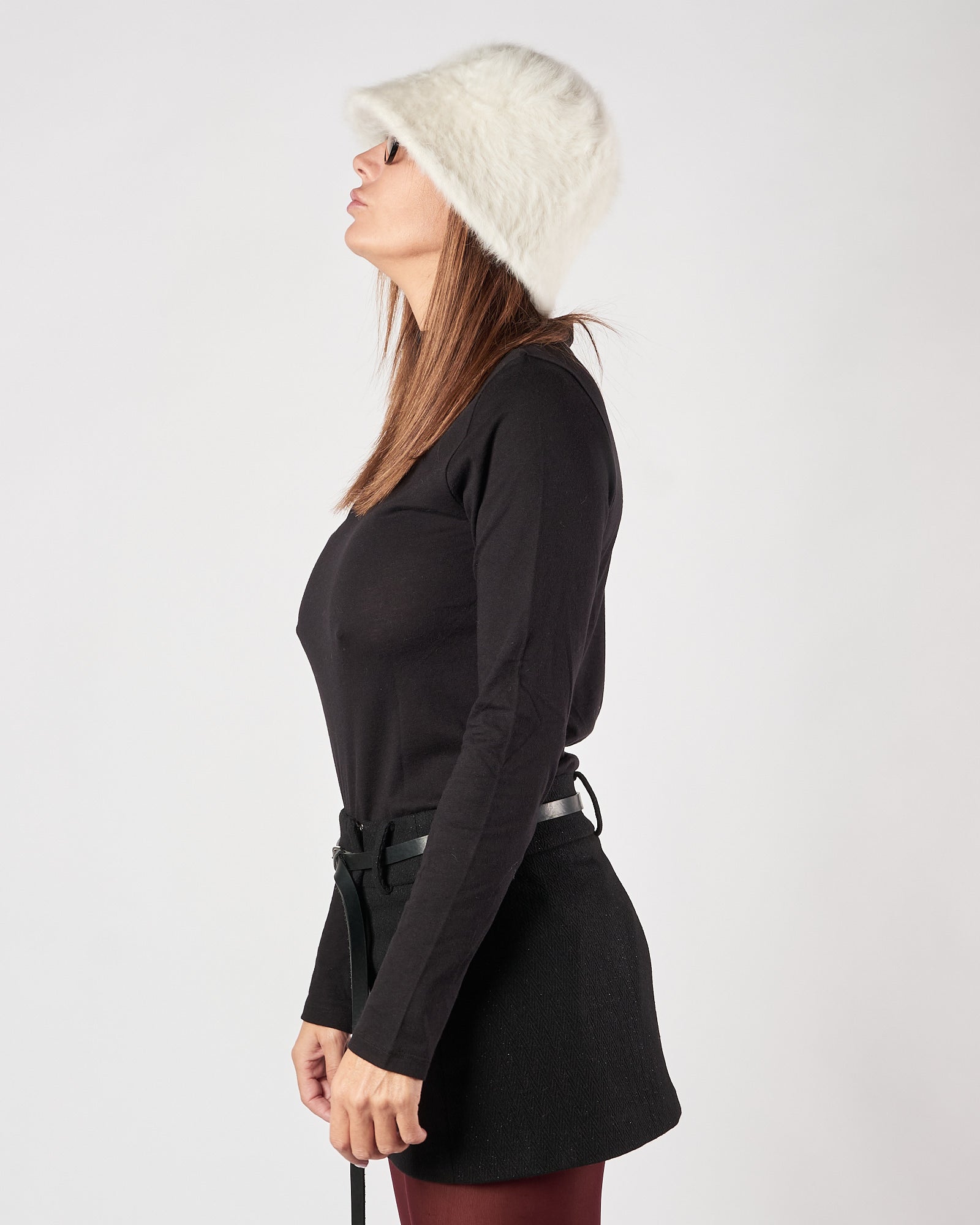 Maglia Majestic mezzo collo nera