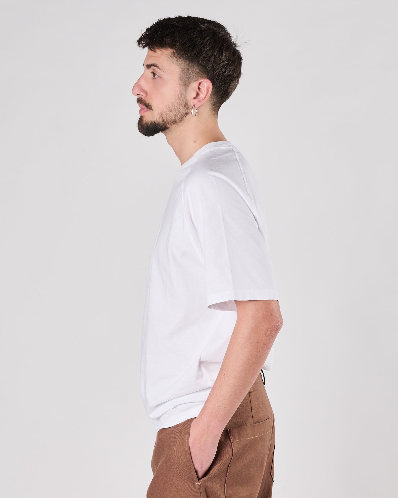 T.shirt Bl'ker manica corta manica raglan white