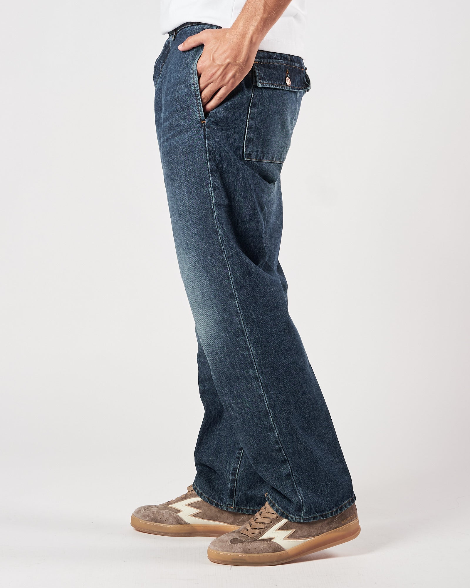 Jeans Officina36 morbido blu