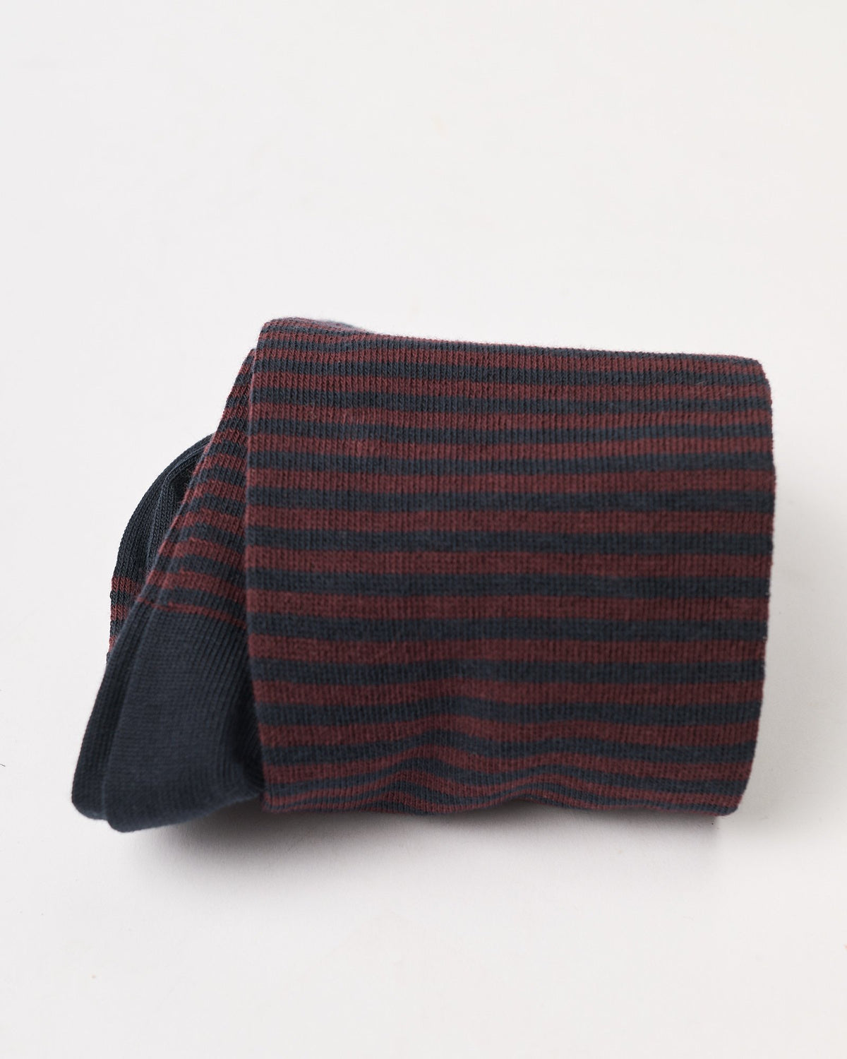 Calza In The Box riga bordeaux e blu
