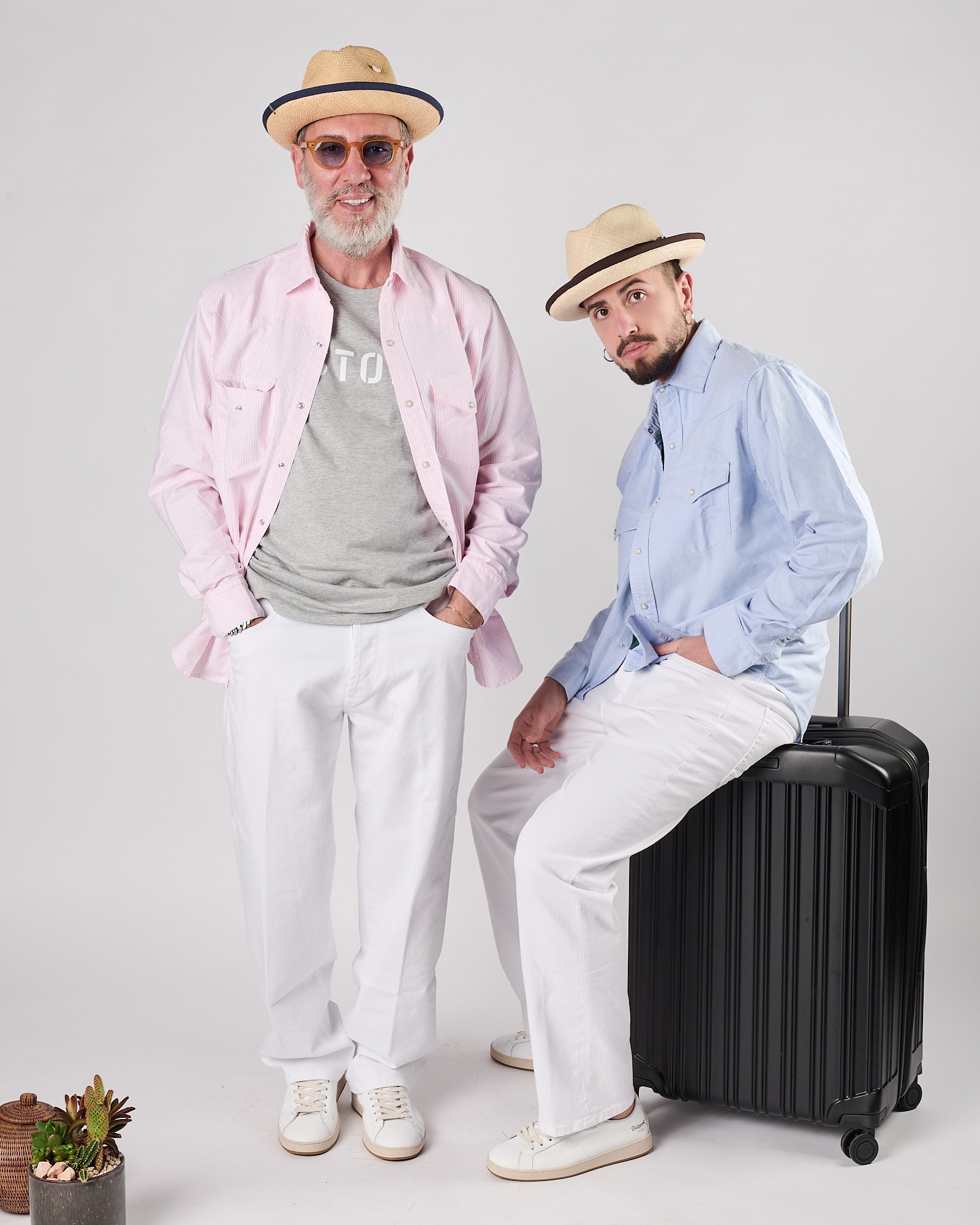 Camicia Chesapeake's texana celeste in oxford