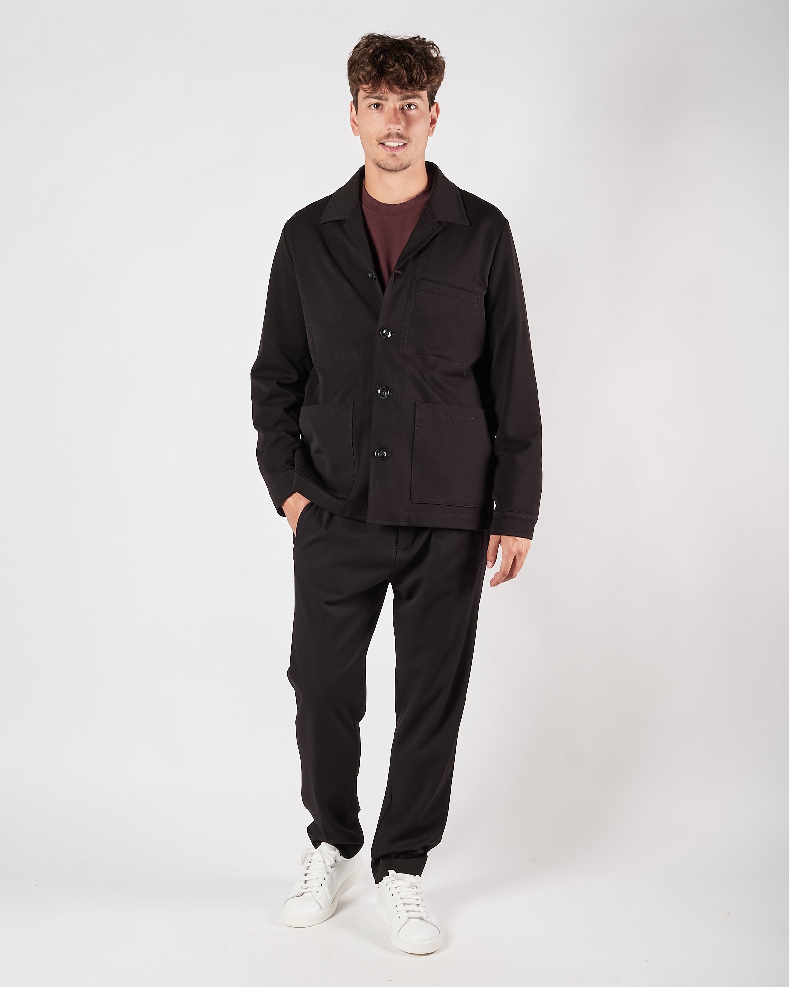 Giacca Camicia Officina36 nera