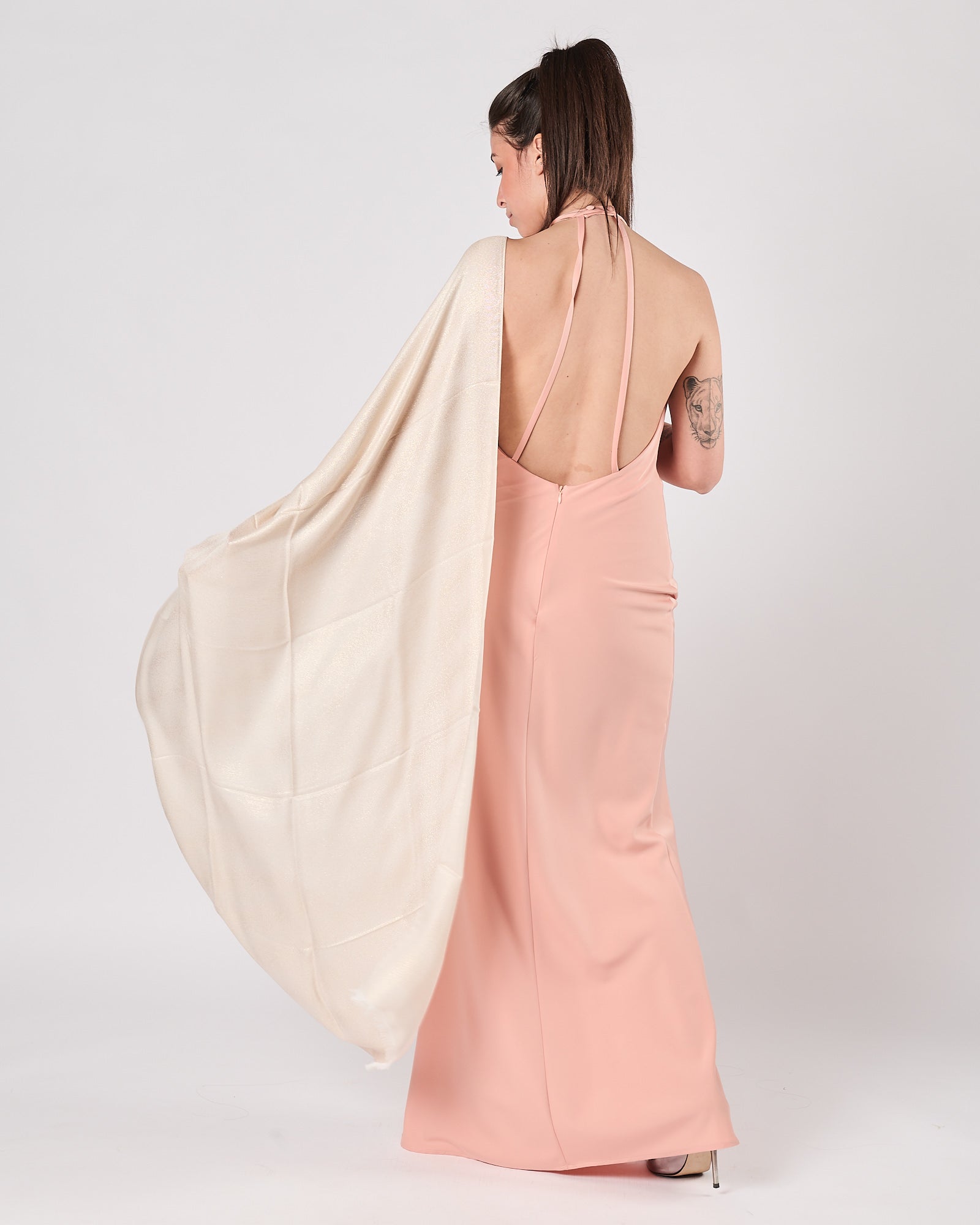 Sciarpa D'Aniello lurex oro