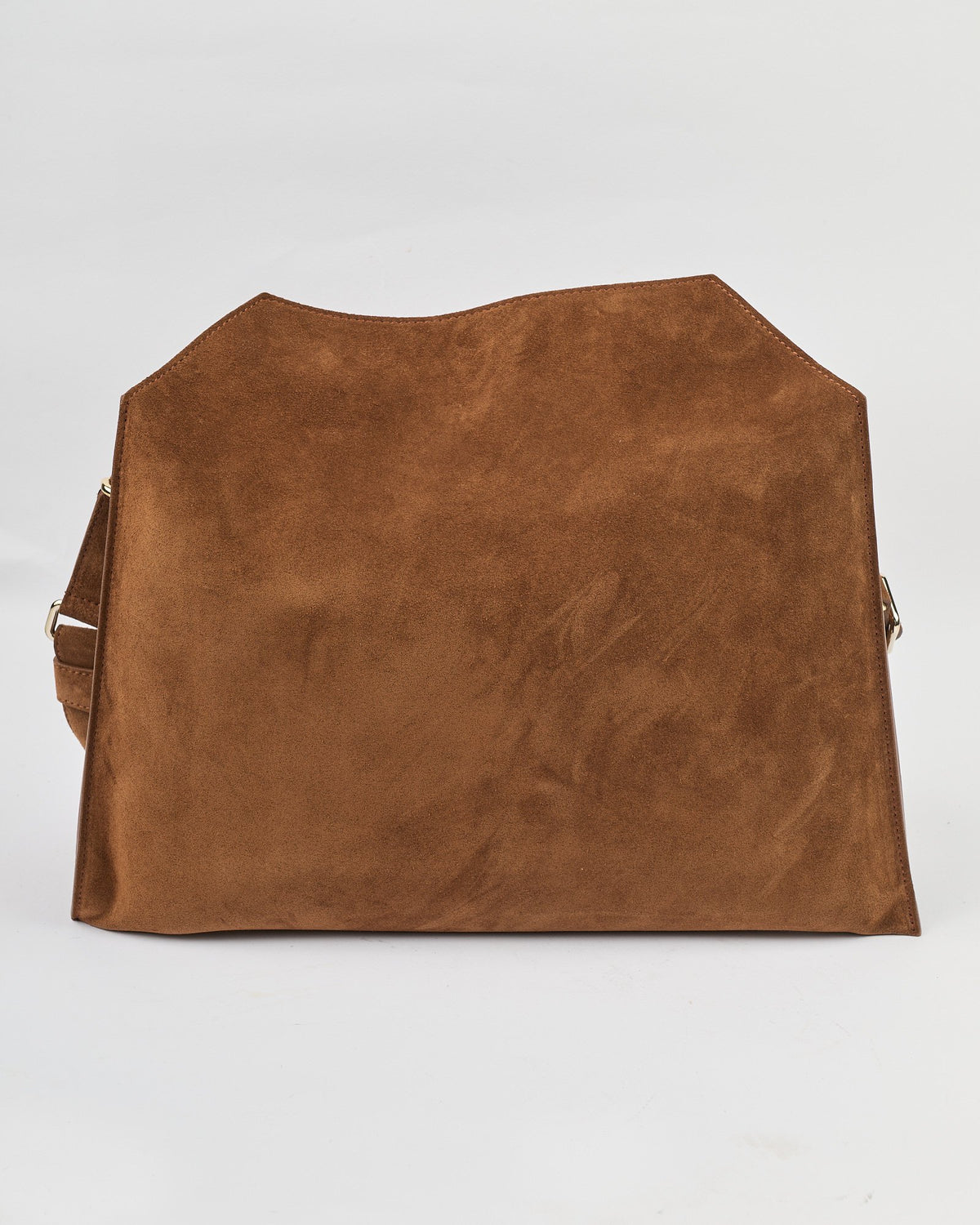 Borsa Orciani Trinity M peach oro tabacco