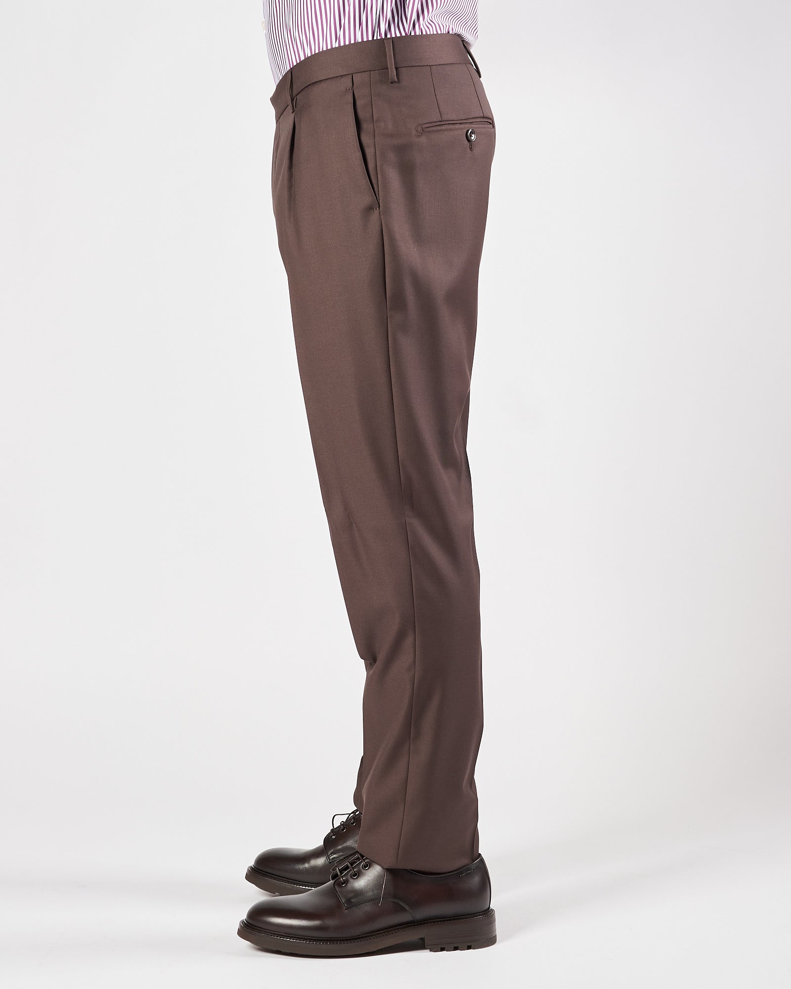 Abito Tagliatore doppio petto quattro bottoni moro