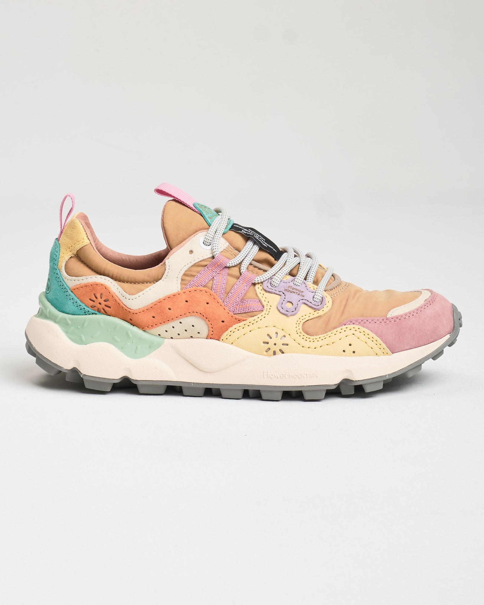Sneaker Flower Mountain Rose-Light Orange-Orange
