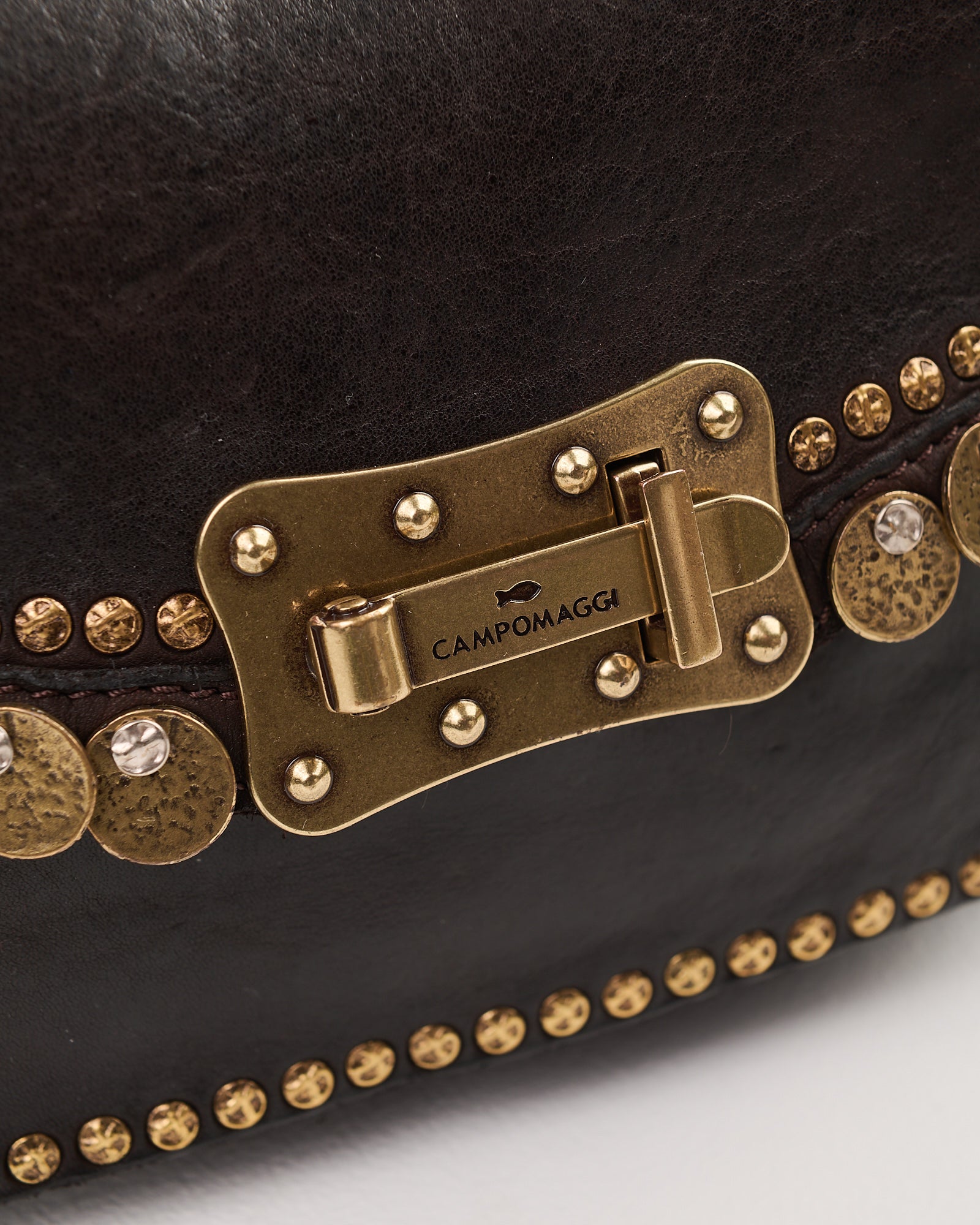 Borsa Campomaggi Agnese S con medaglie moro