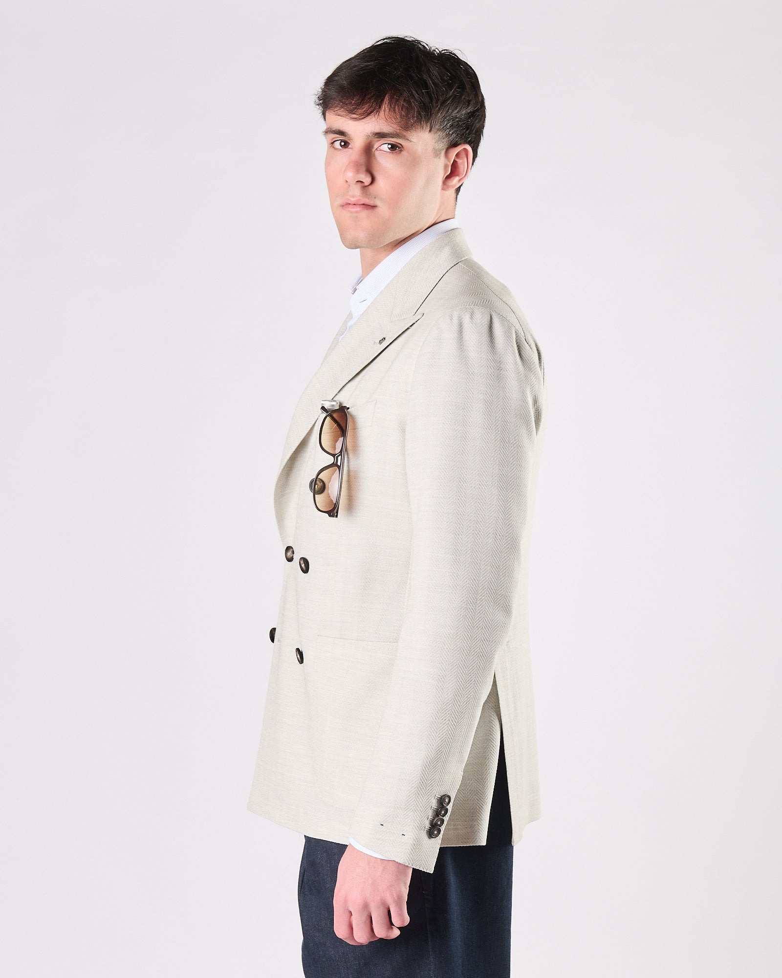 Giacca Tagliatore doppio petto verde menta