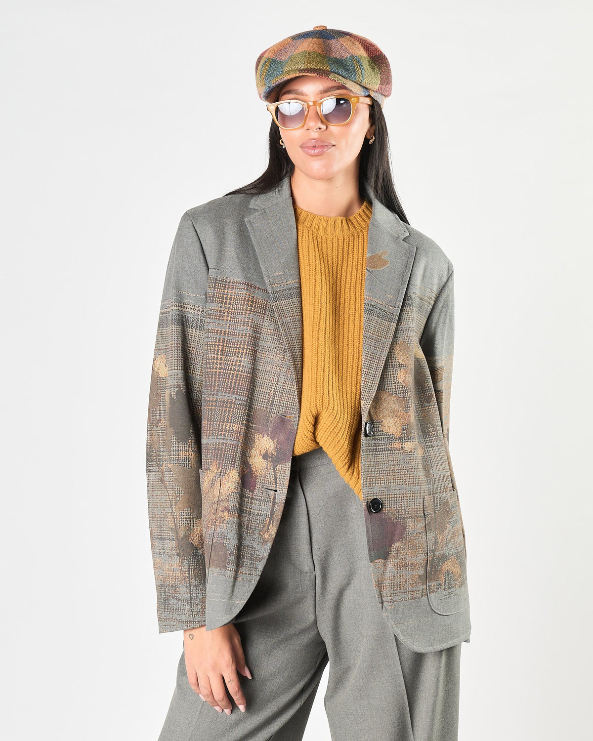 Giacca by Sissiottostyle un petto con stampa