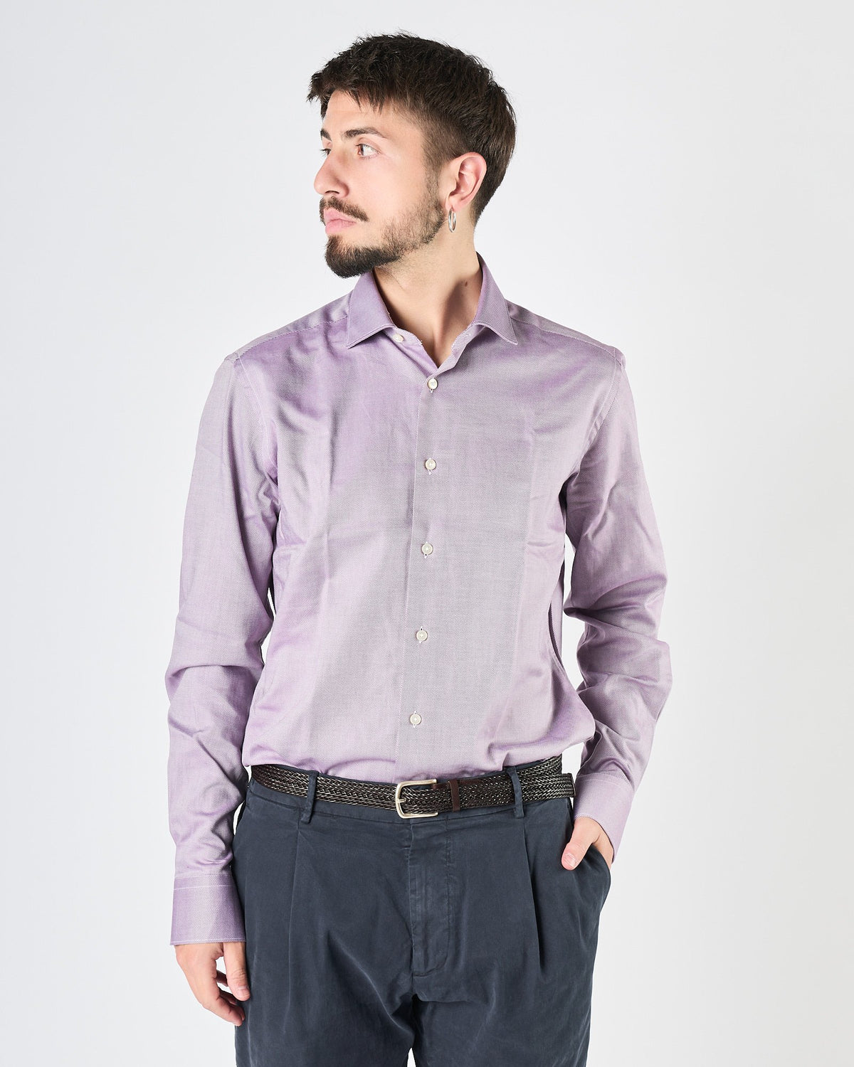 Camicia Xacus Travel Shirt lavanda