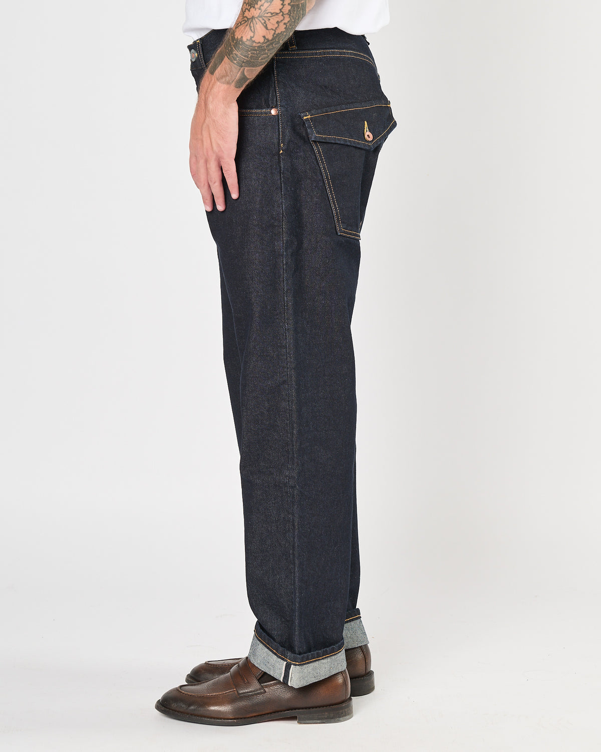 Jeans Tela Genova morbido blu