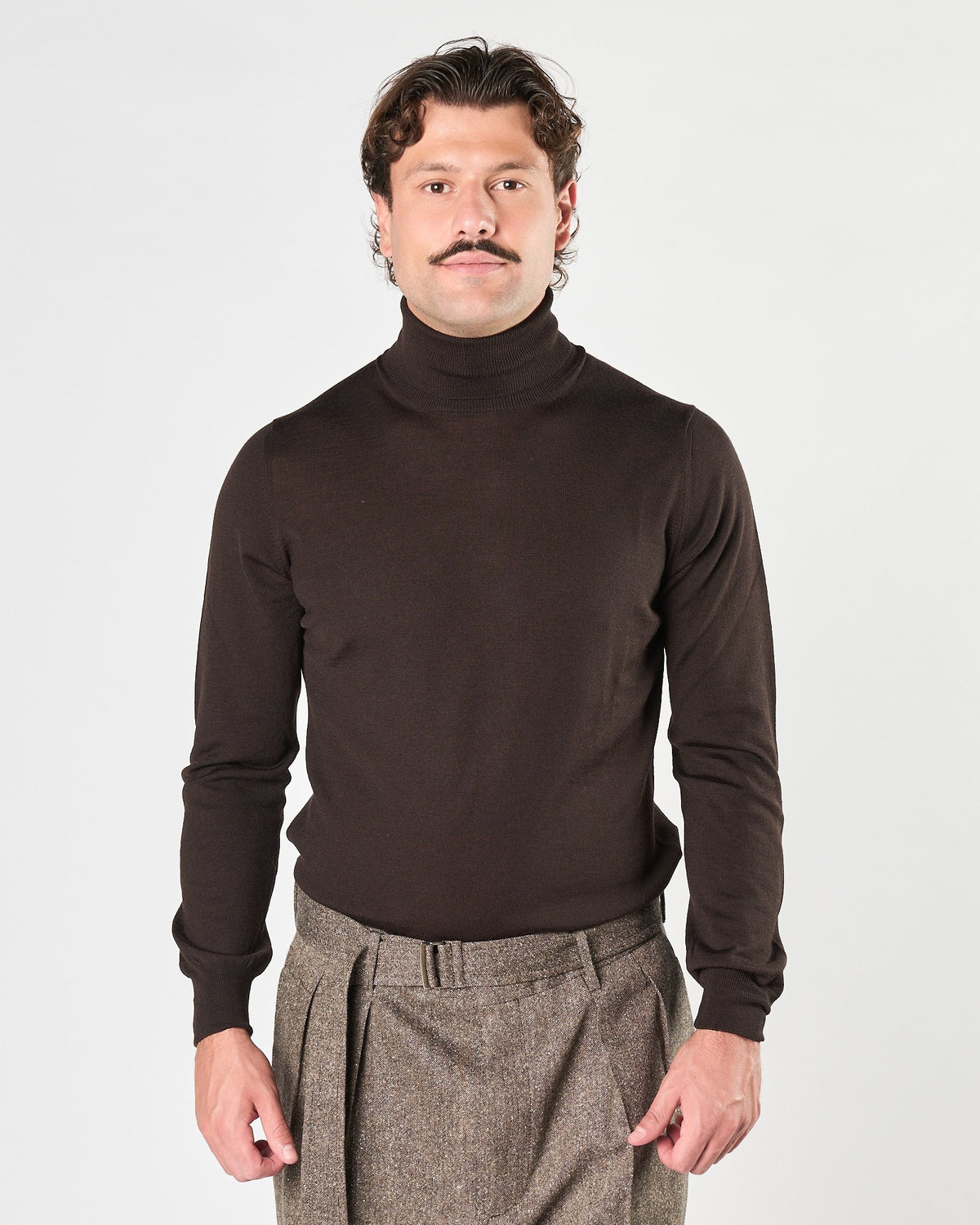 Maglia A|STORE dolcevita testa di moro
