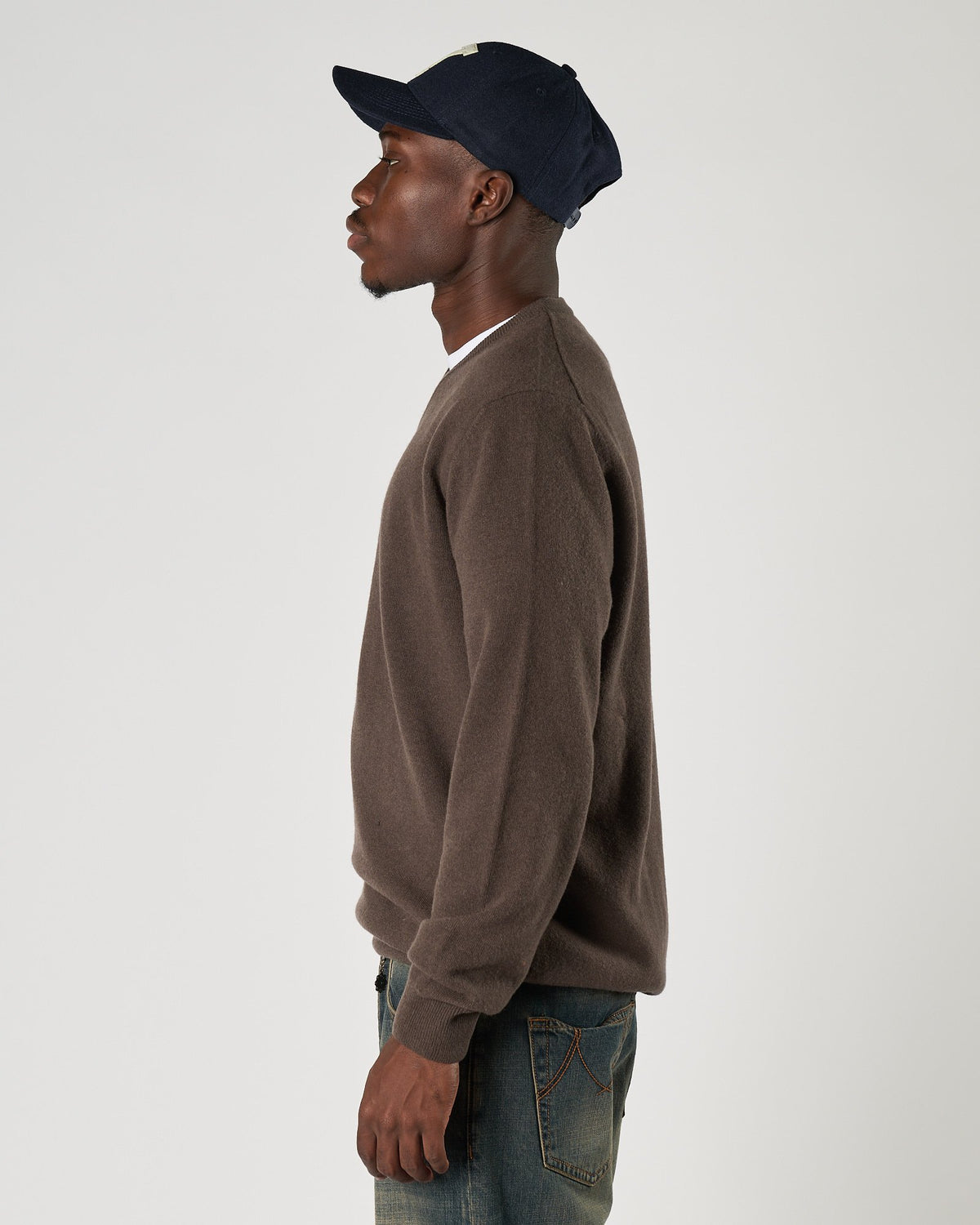 Maglia Aimé scollo v visone