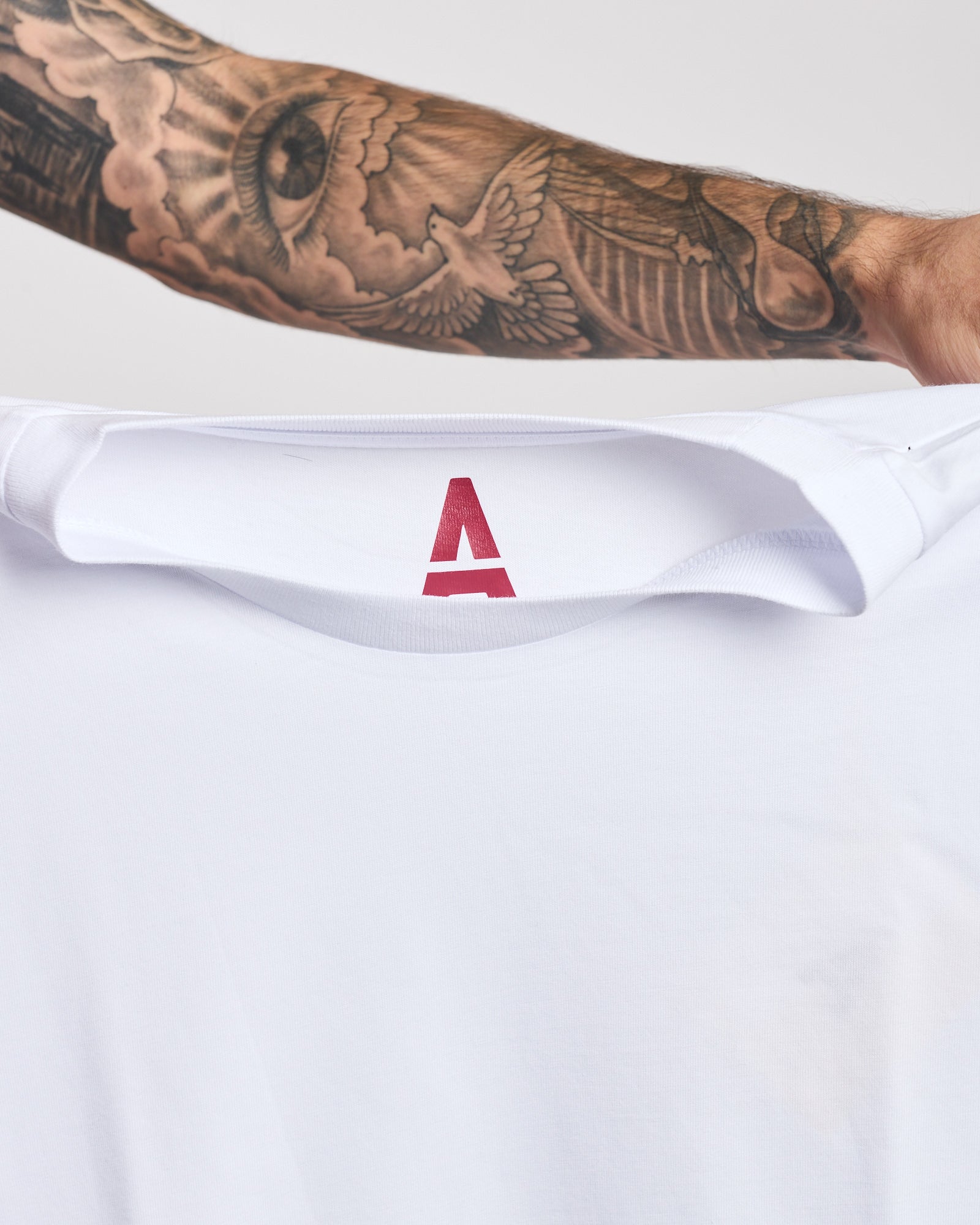 T-shirt A|STORE regular white