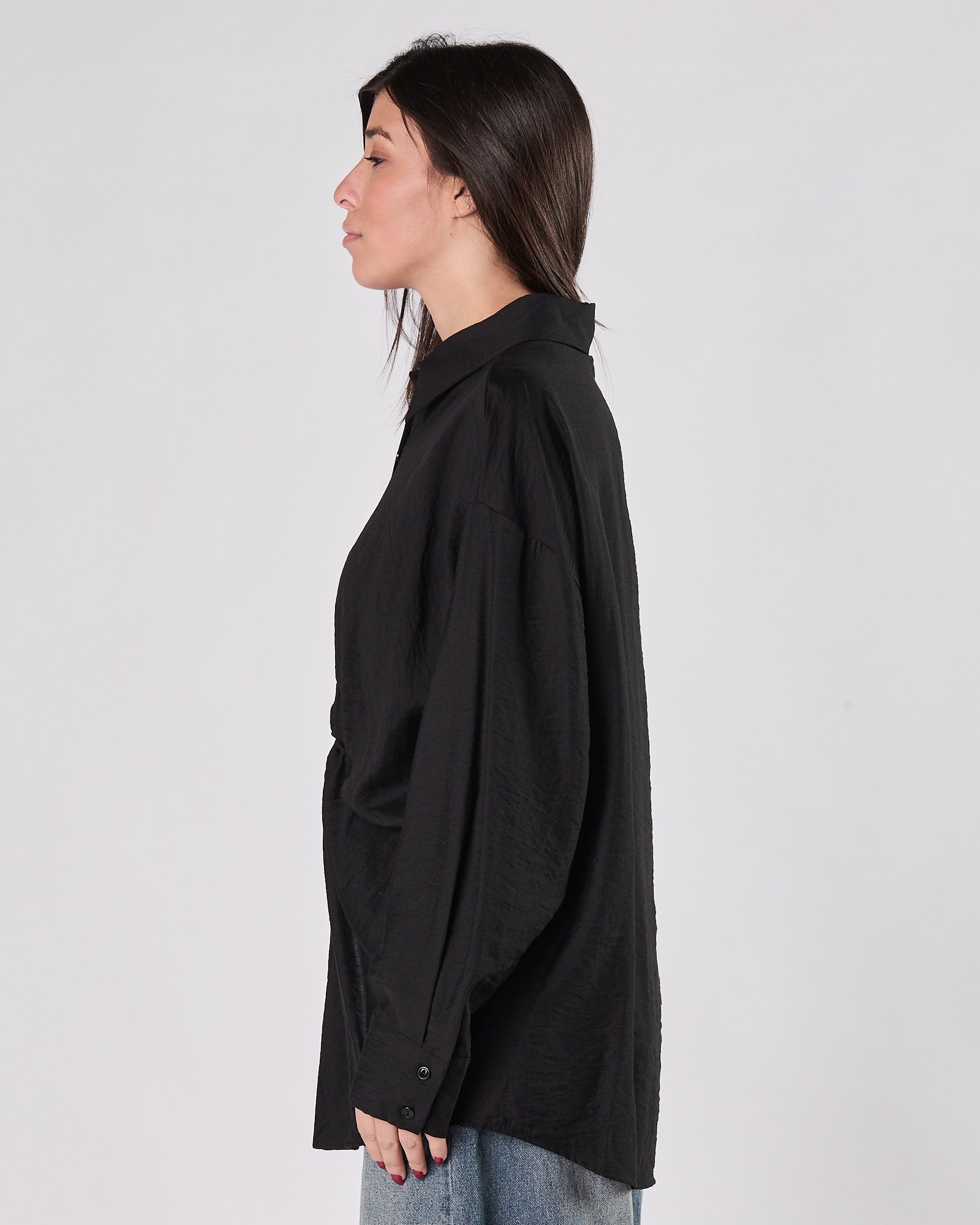 Camicia Eleh over nera