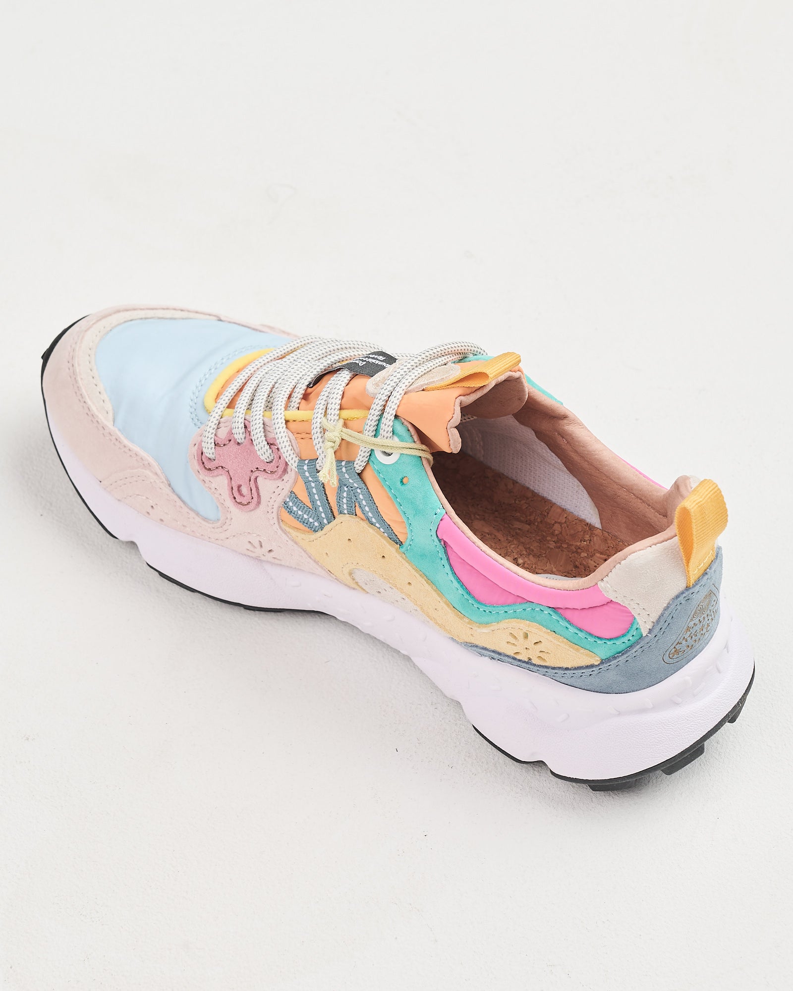 Sneaker Flower Mountain Rose Azure Cream