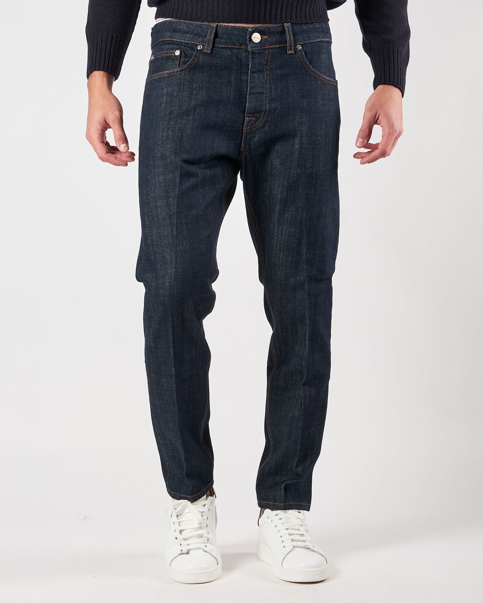 Jeans Be Able cinque tasche blu scuro