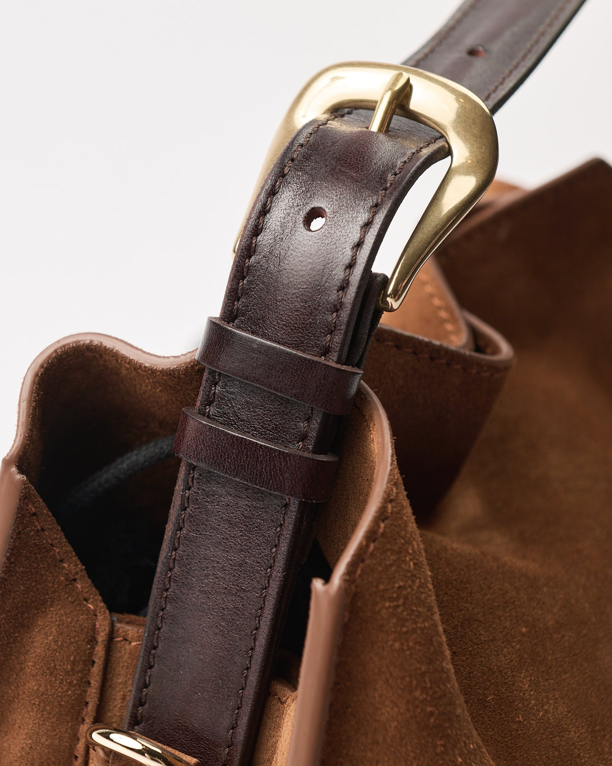 Borsa Orciani Trinity S peach oro tabacco