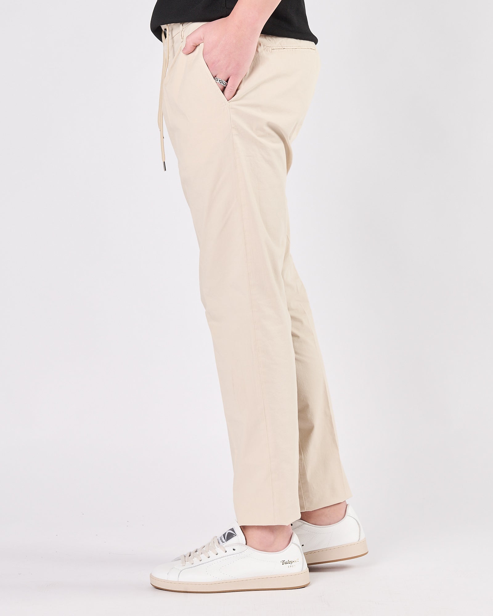Pantalone A|STORE in cotone sabbia