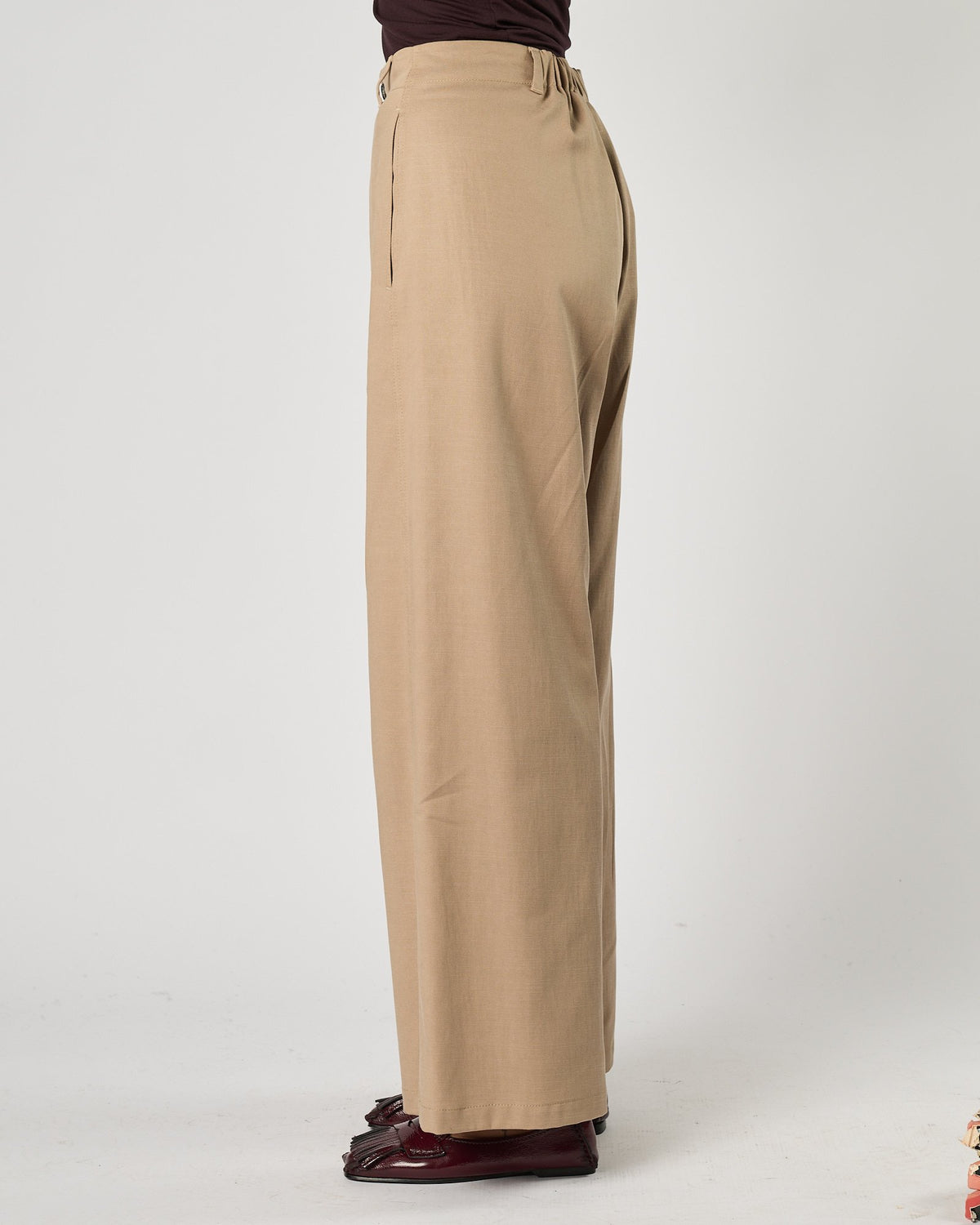 Pantalone Tela9 morbido beige