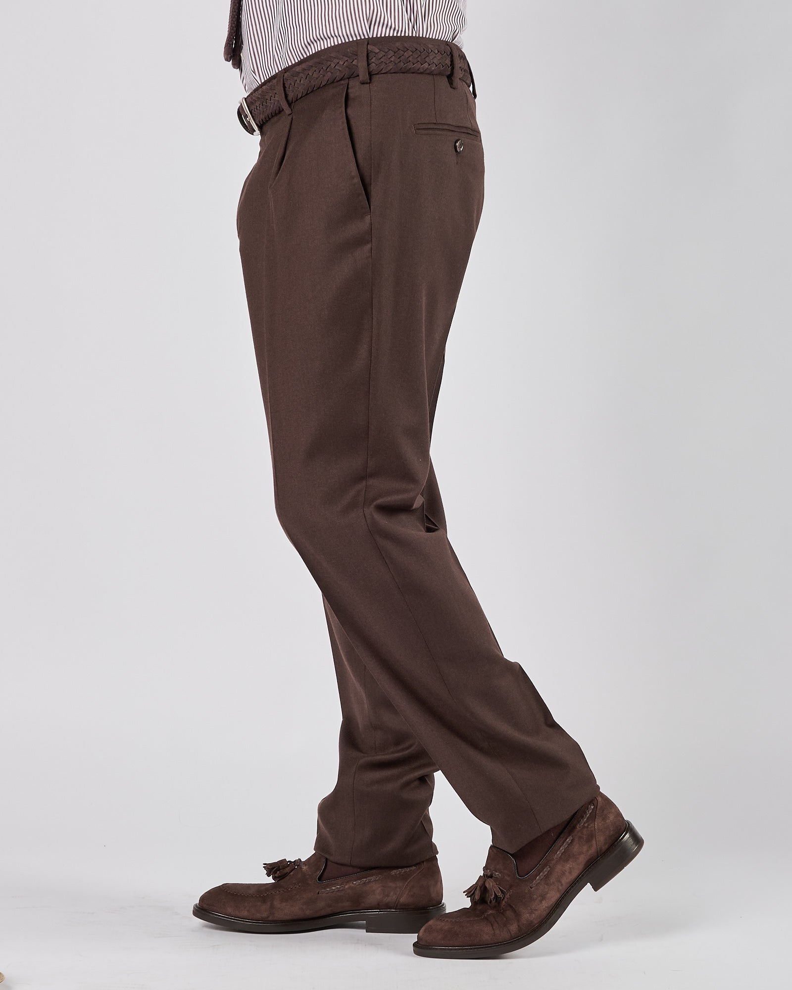 Abito Lbm1911 doppio petto testa di moro