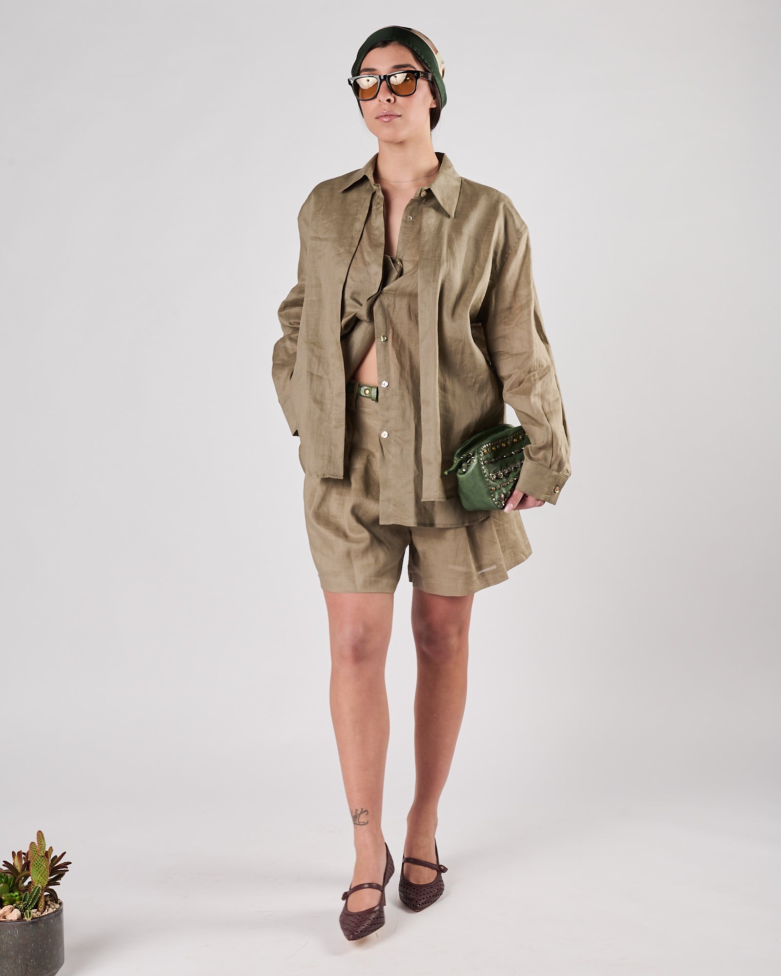 Camicia Eleh over fango