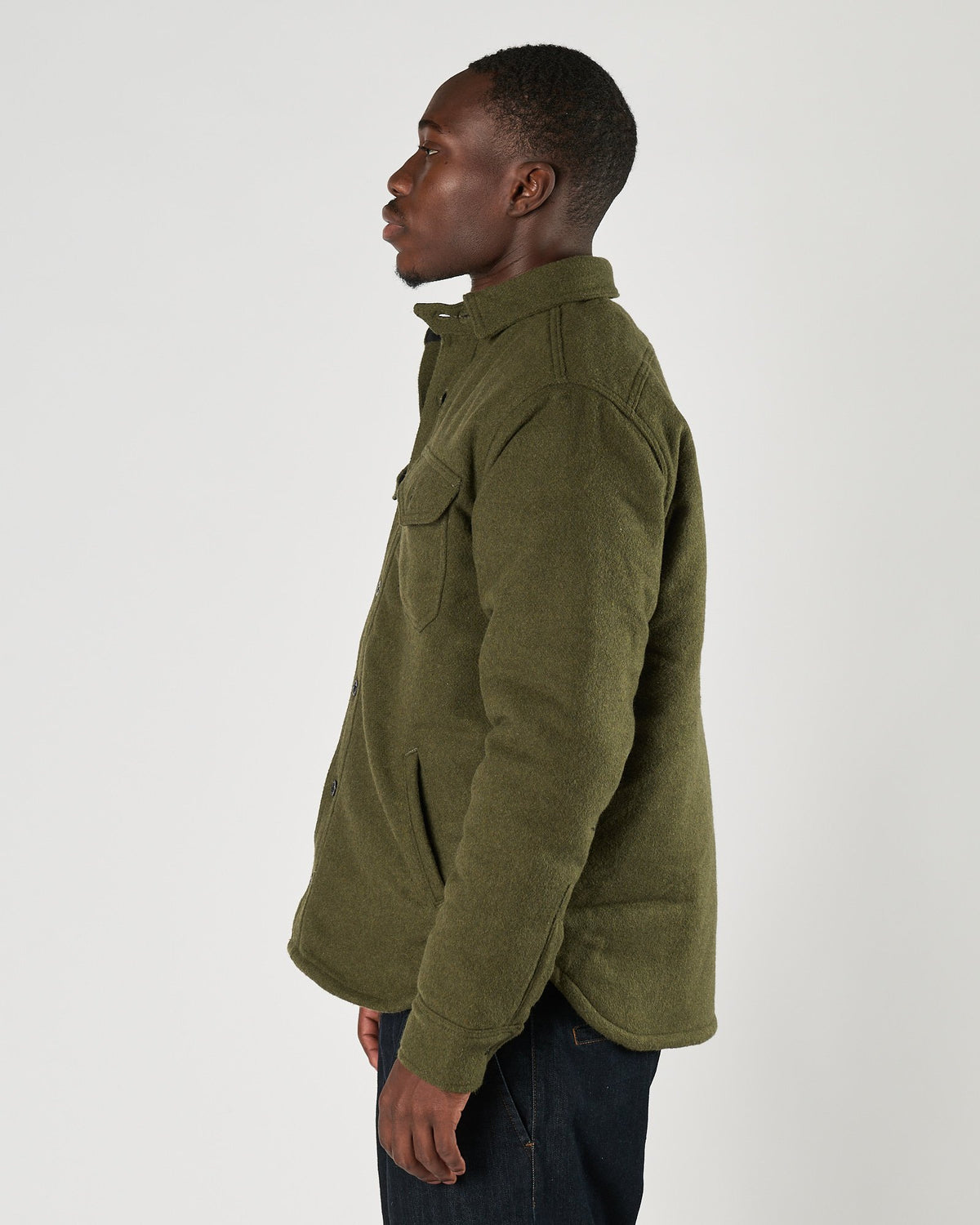 Giacca camicia Chesapeake's imbottita army green