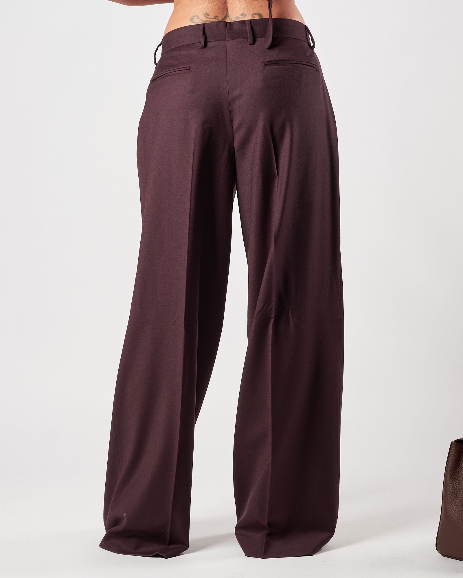 Pantalone Lbm1911 doppia pence prugna