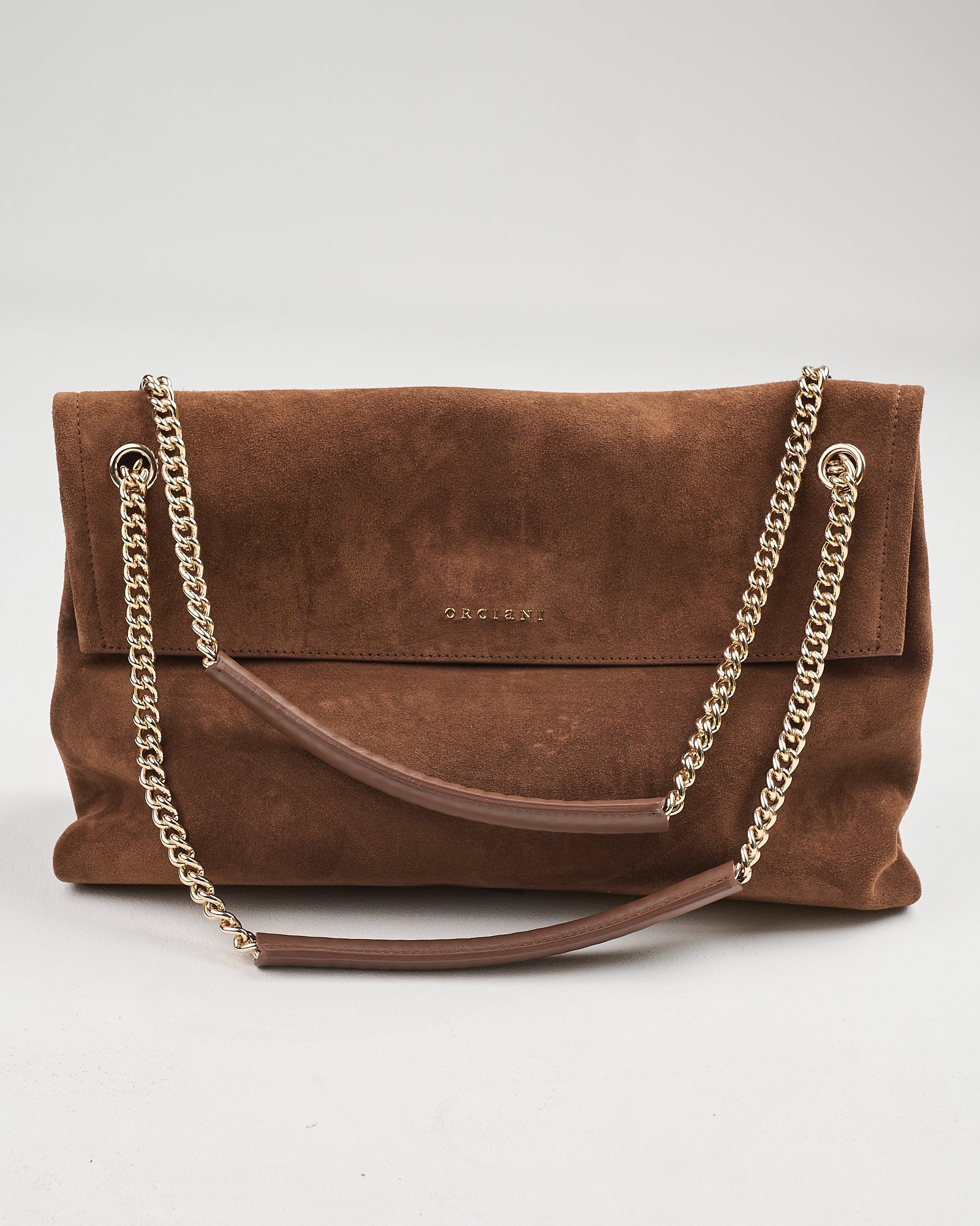 Borsa Orciani Venus M peach cocoa