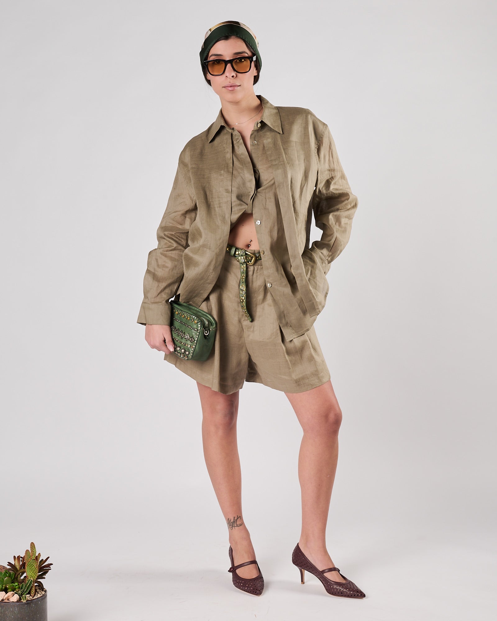 Camicia Eleh over fango