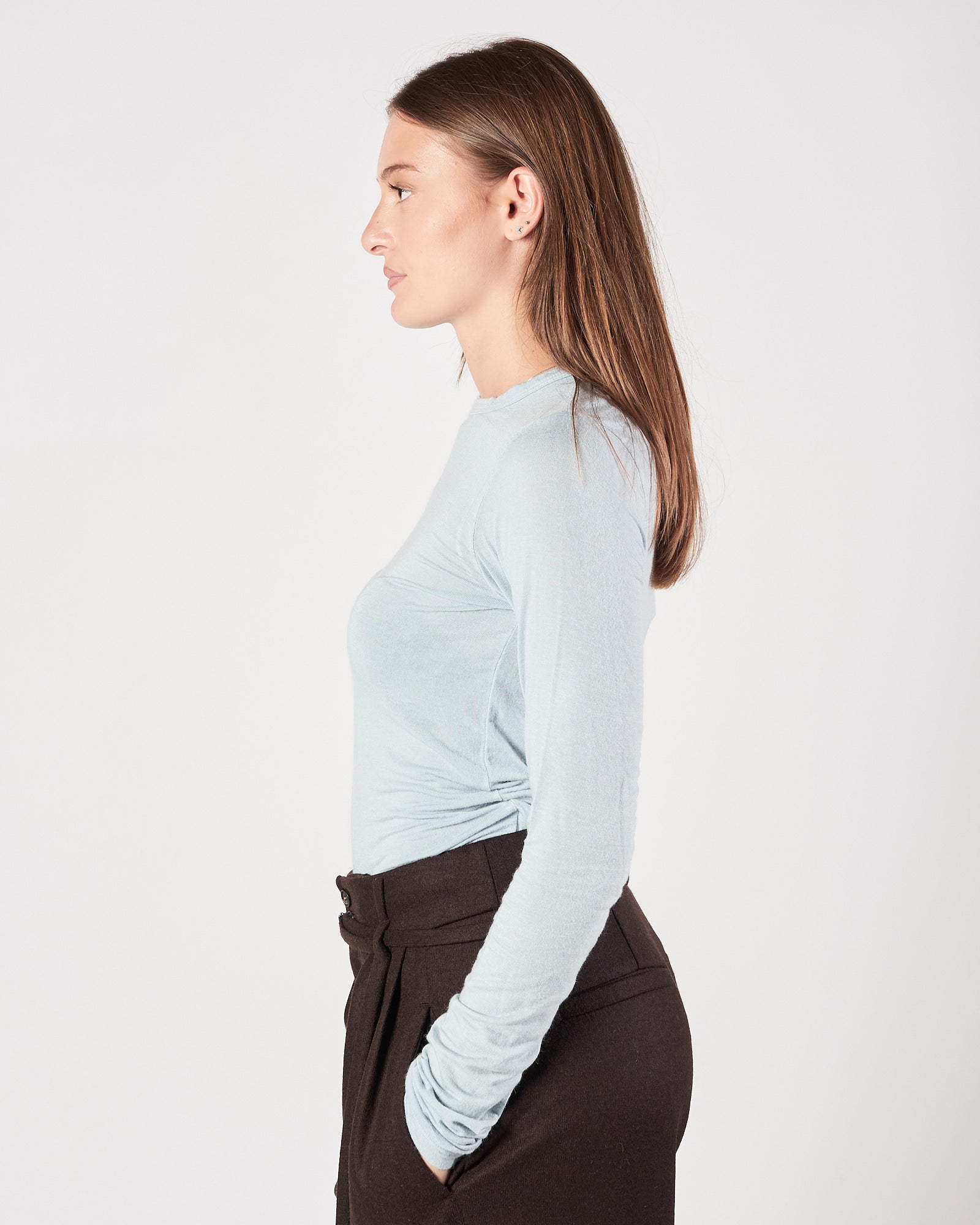 Maglia Tela9 girocollo polvere