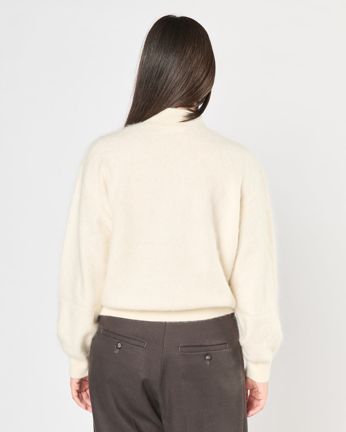 Maglia Majestic mezzo collo latte