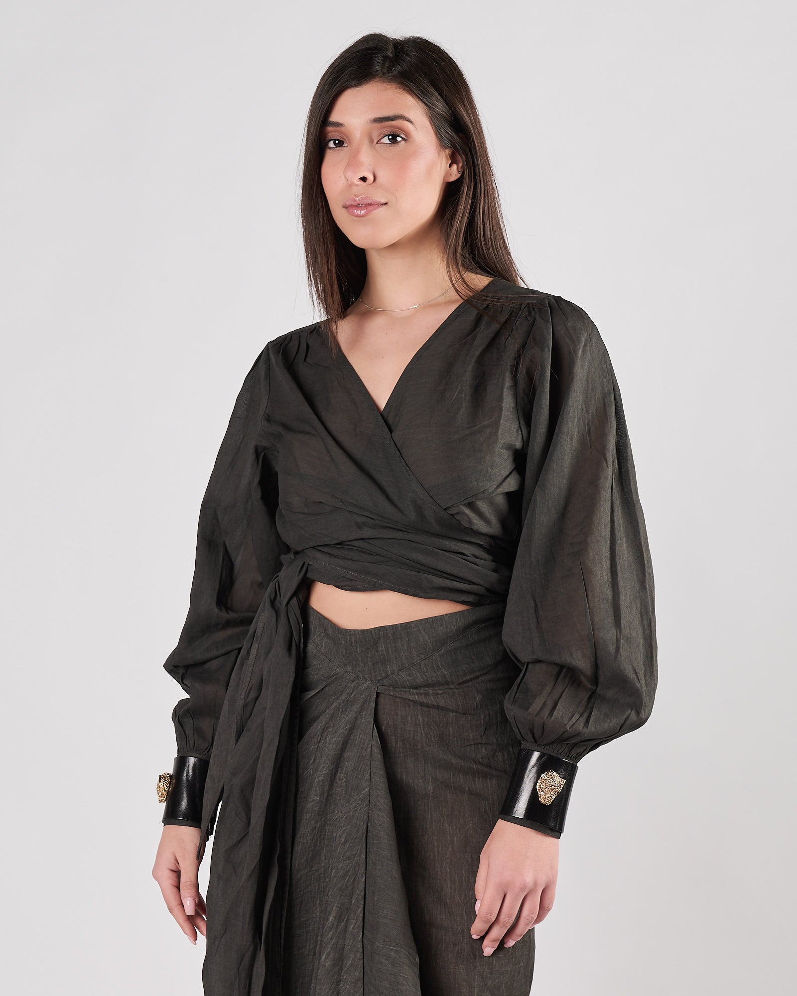 Camicia Mes Damoiselles scolllo v nera