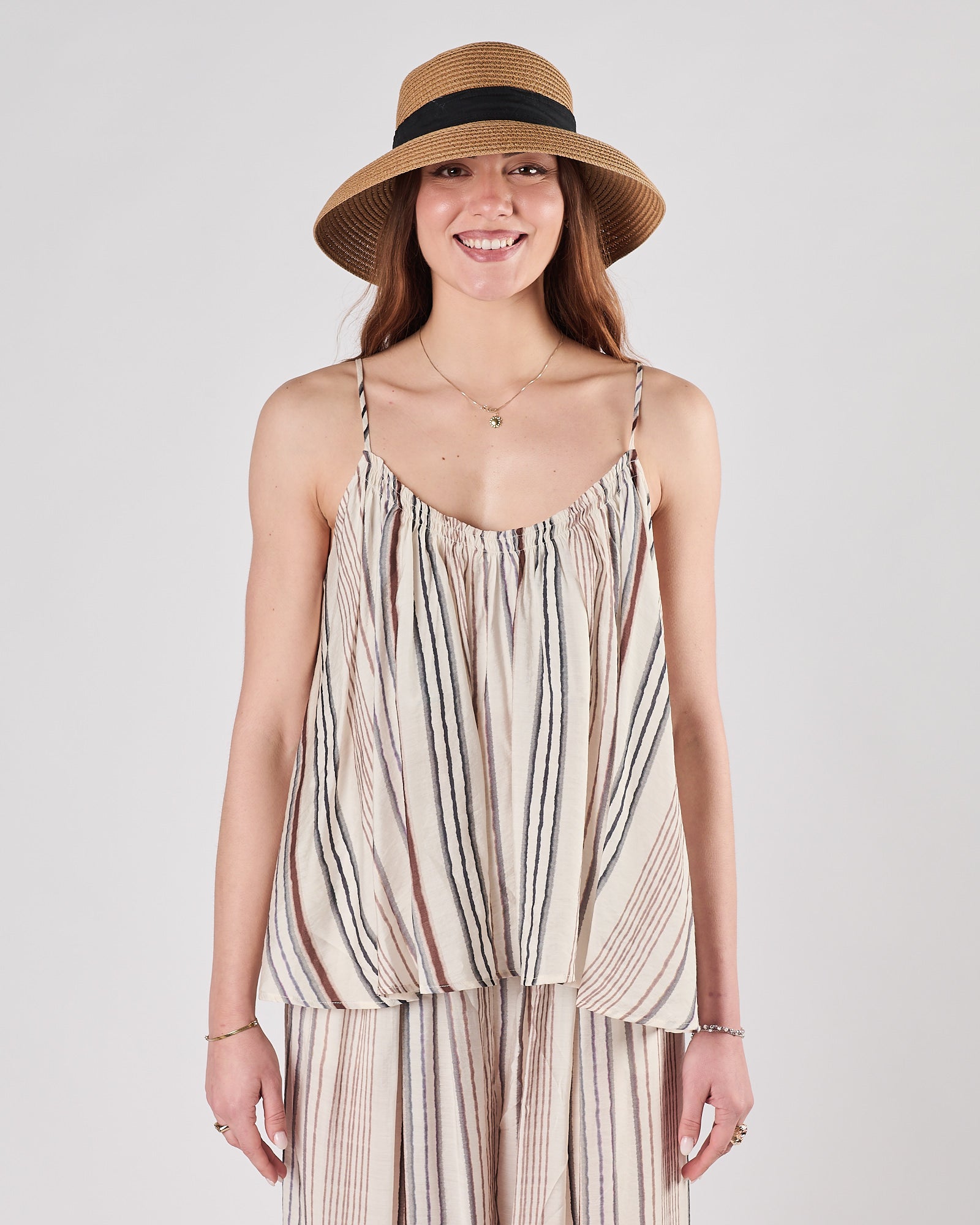 Top Eleh fanatasia a righe