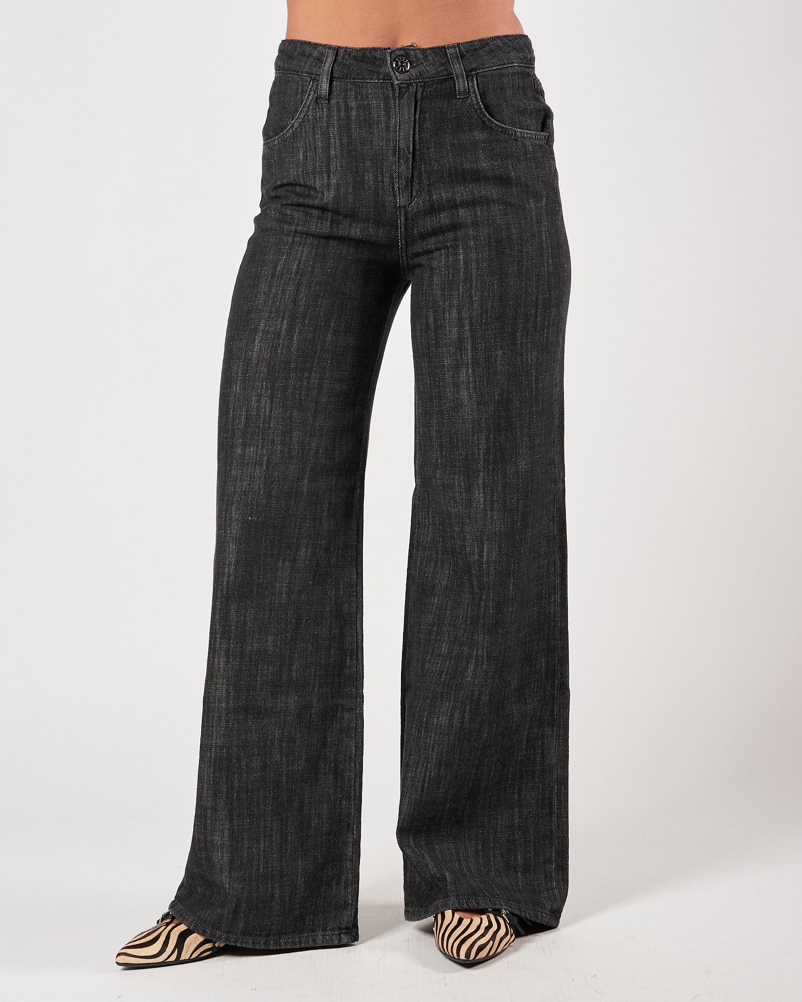 Jeans Shaft denim japan black