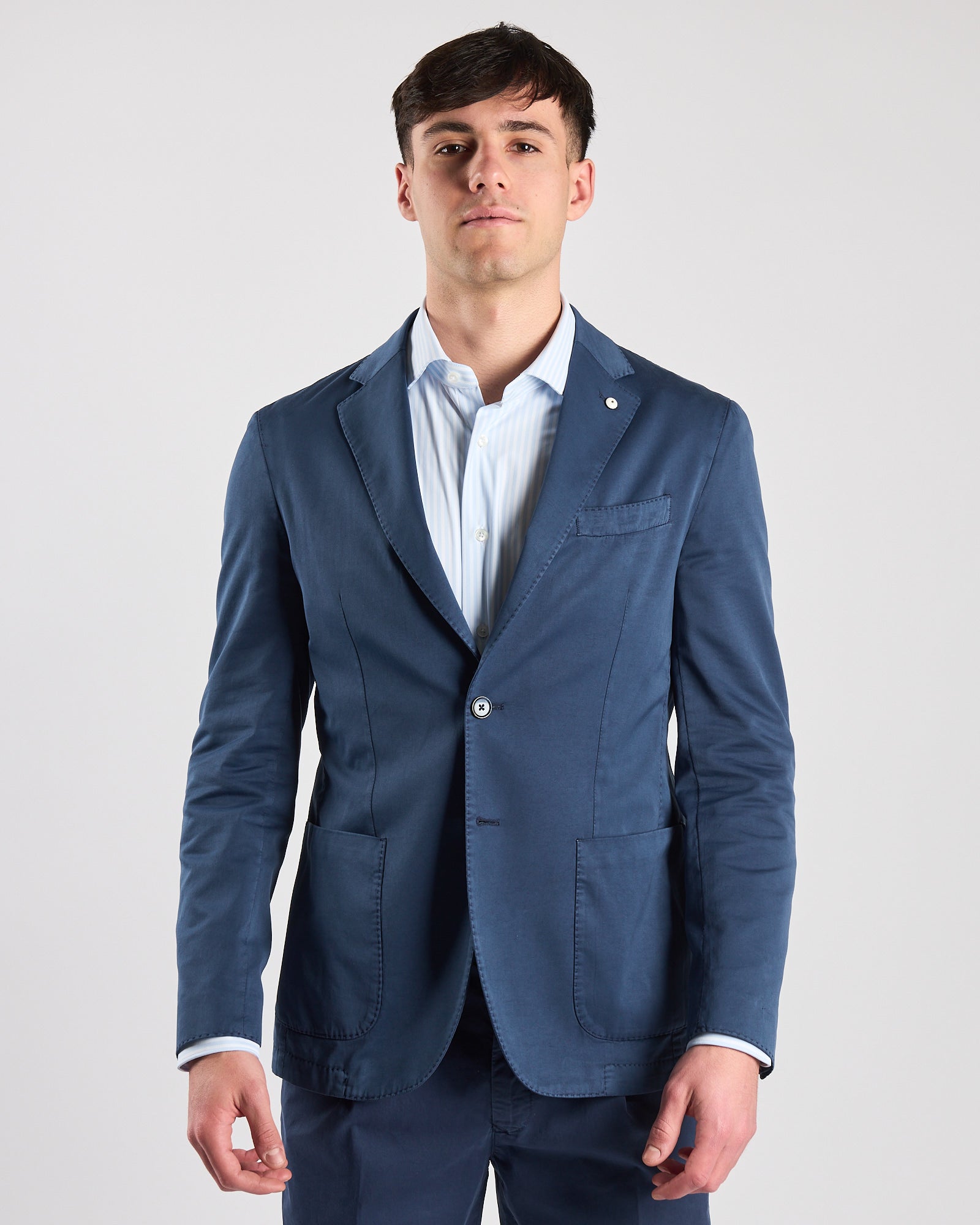 Giacca Lbm1911 un petto blu