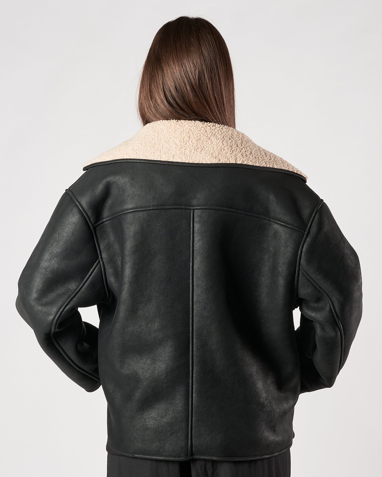 Eco montone Eleh imbottito nero