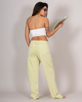 Jeans largo lime
