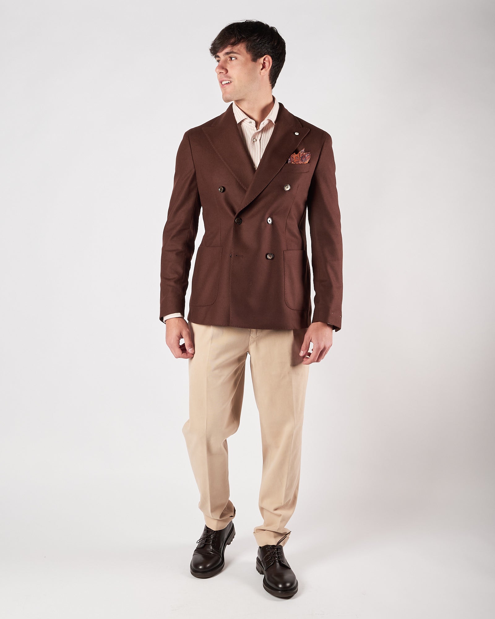 Giacca Lbm1911 doppio metto mattone