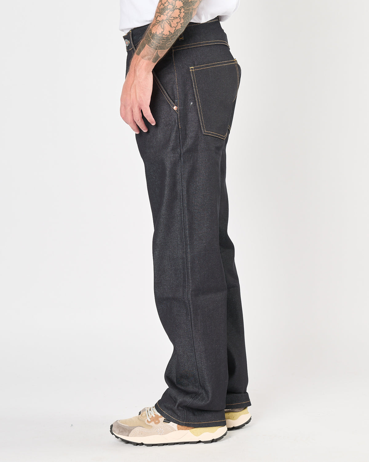 Jeans Tela Genova morbido blu