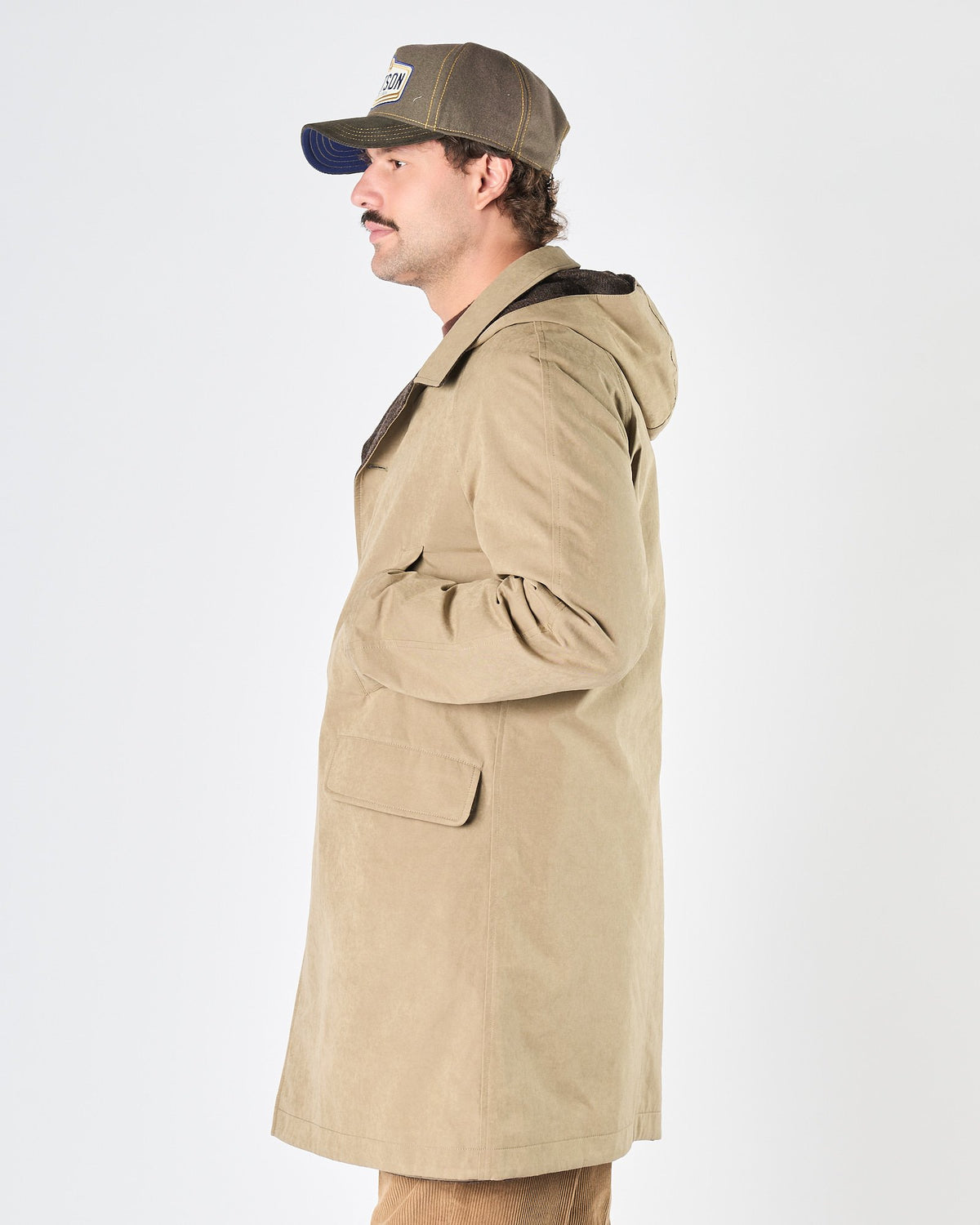 Impermeabile l'impermeabile beige