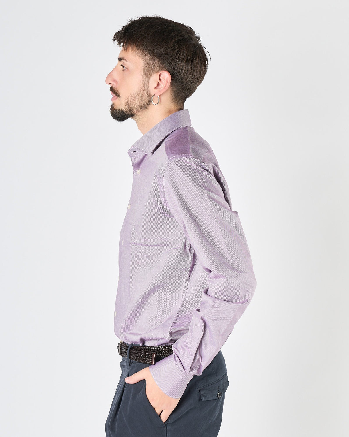 Camicia Xacus Travel Shirt lavanda