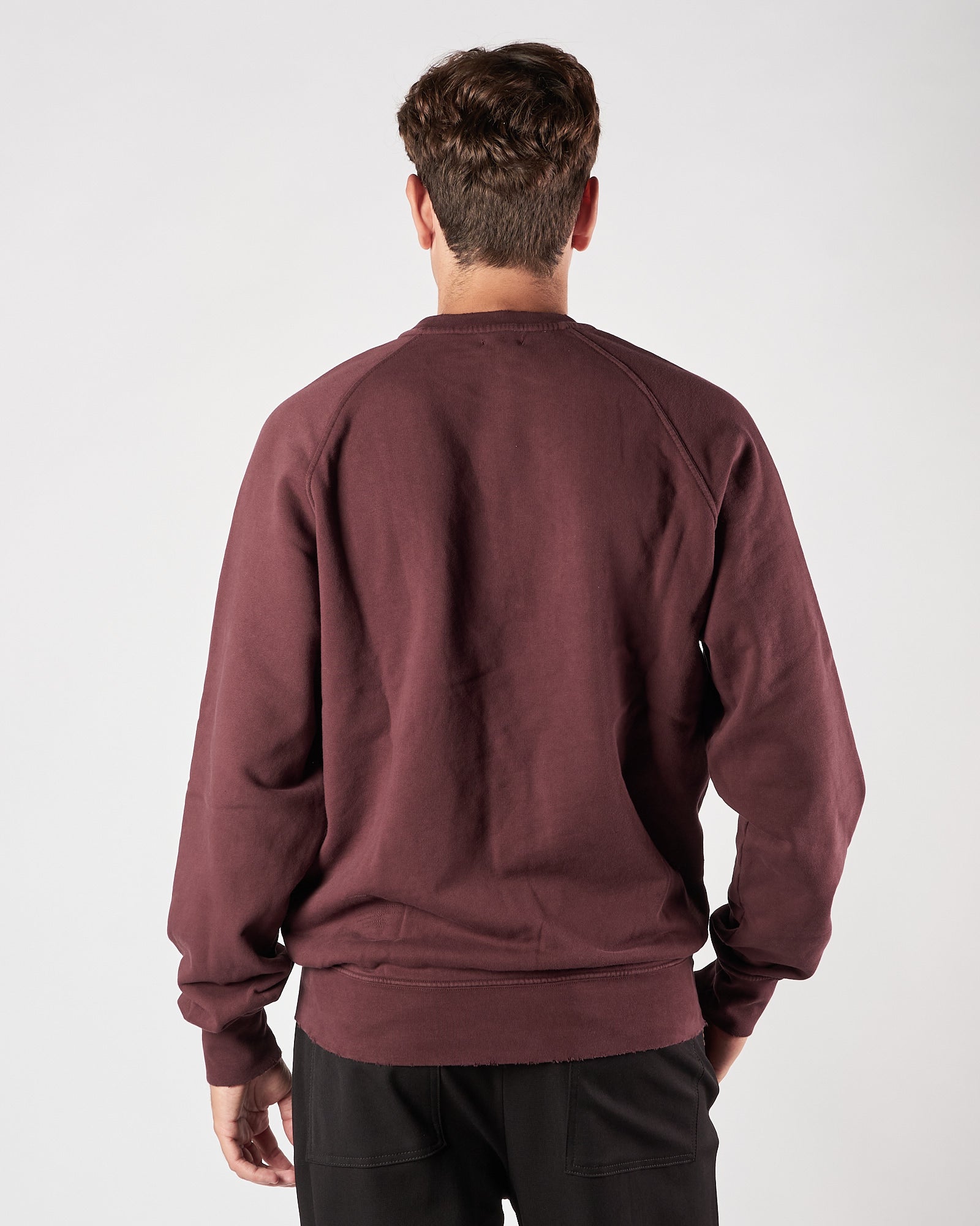 Felpa In The Box girocollo prugna