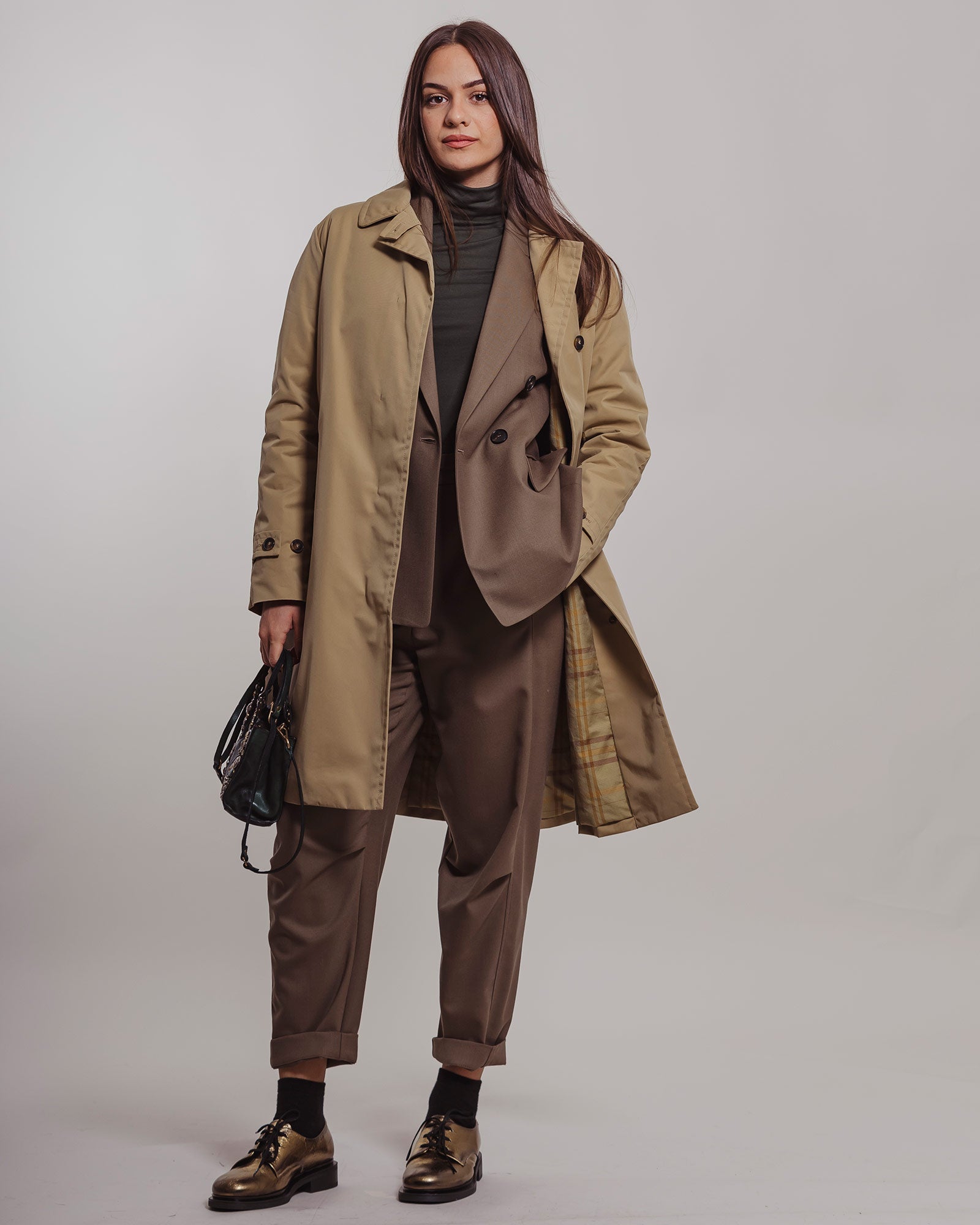 Trench L'impermeabile beige