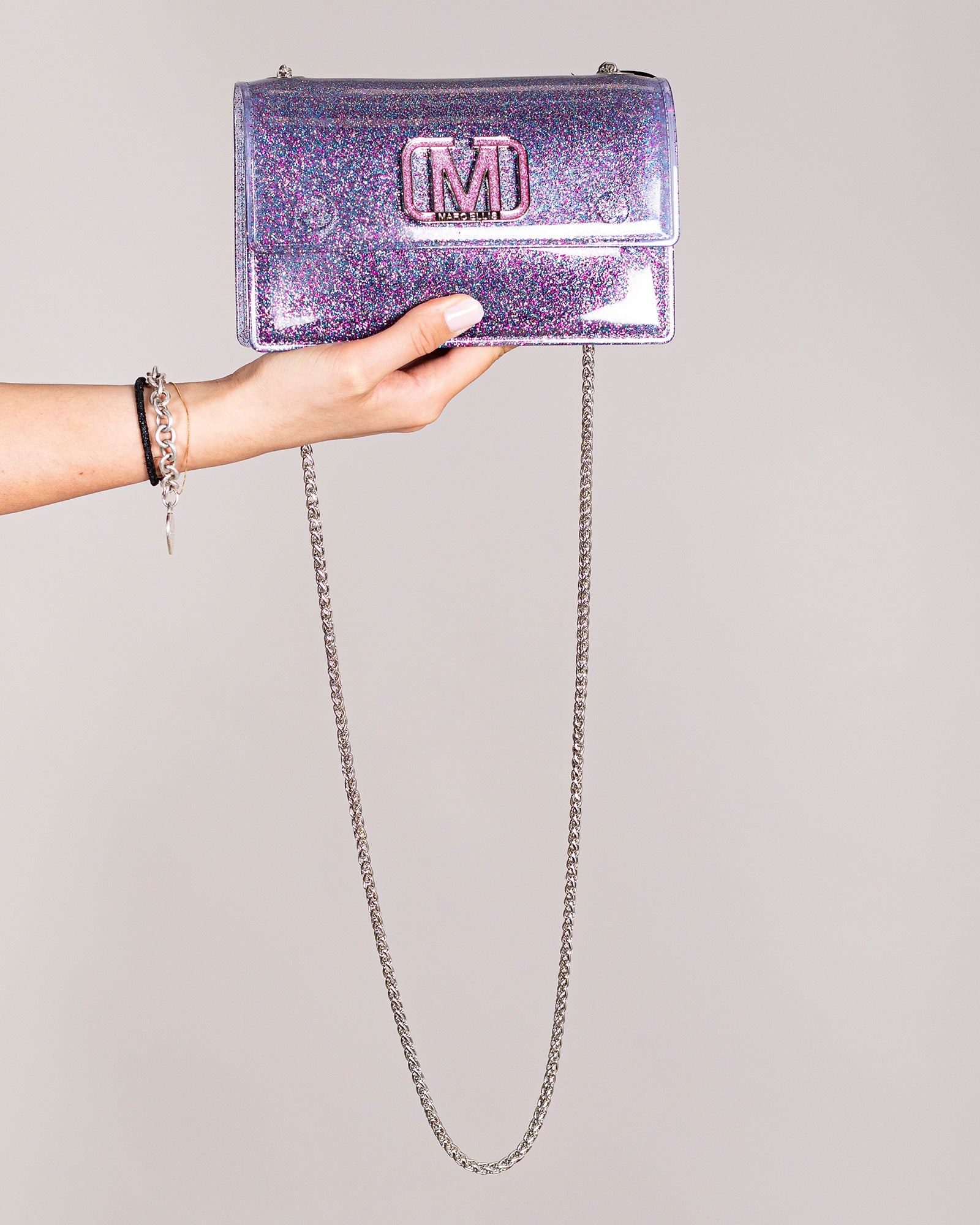 Borsa piccola con glitter